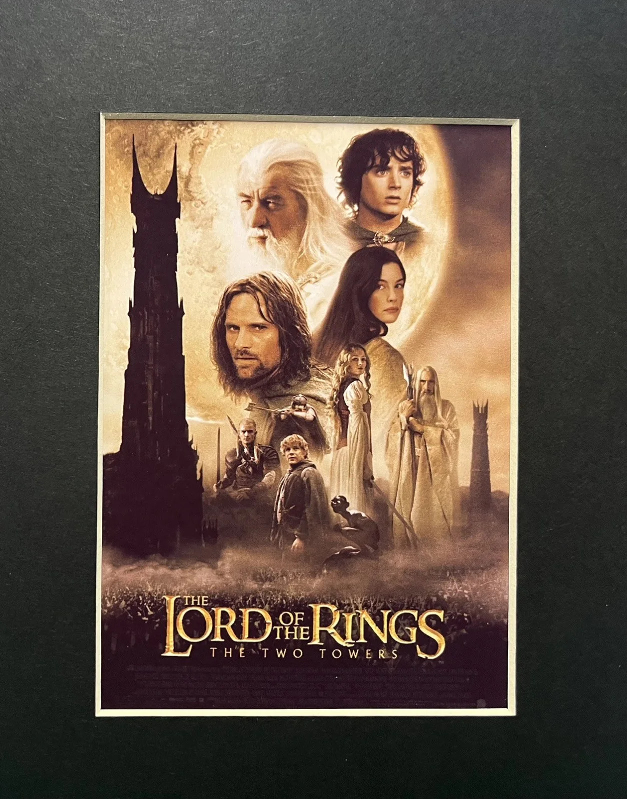 THE TWO TOWERS. . 35mm Film Cell Mounted Display, image 2