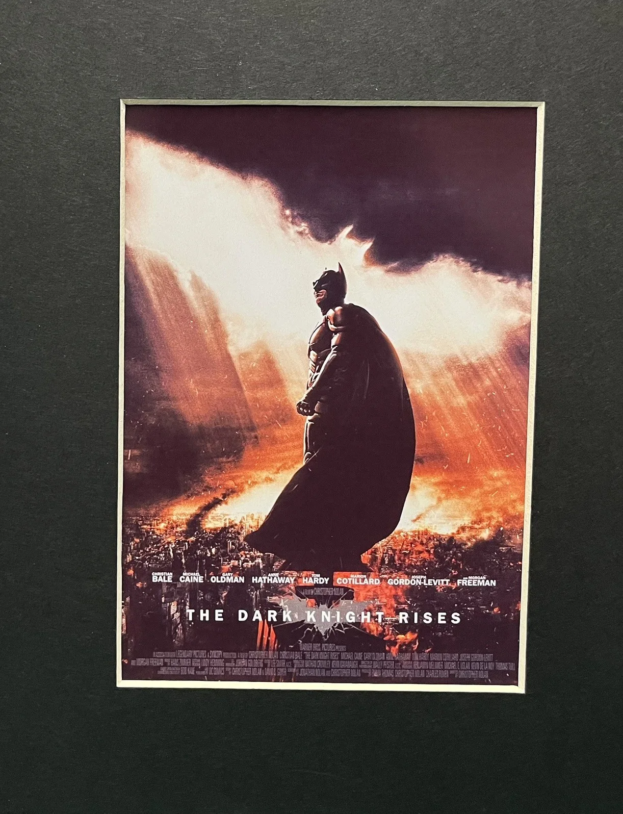 THE DARK KNIGHT RISES. . 35mm Film Cell Mounted Display, image 2