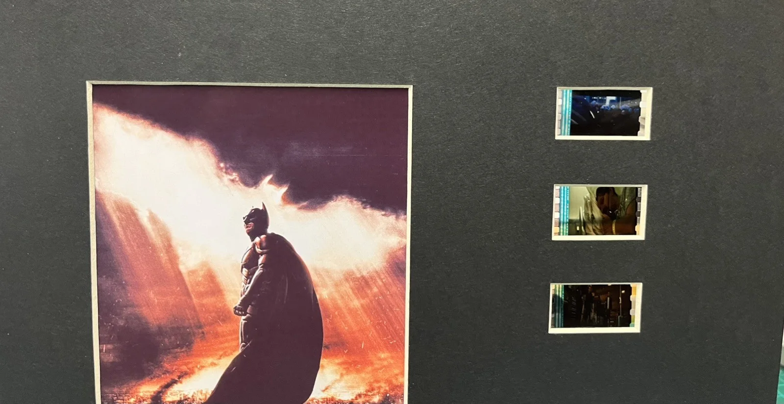 THE DARK KNIGHT RISES. . 35mm Film Cell Mounted Display, image 3