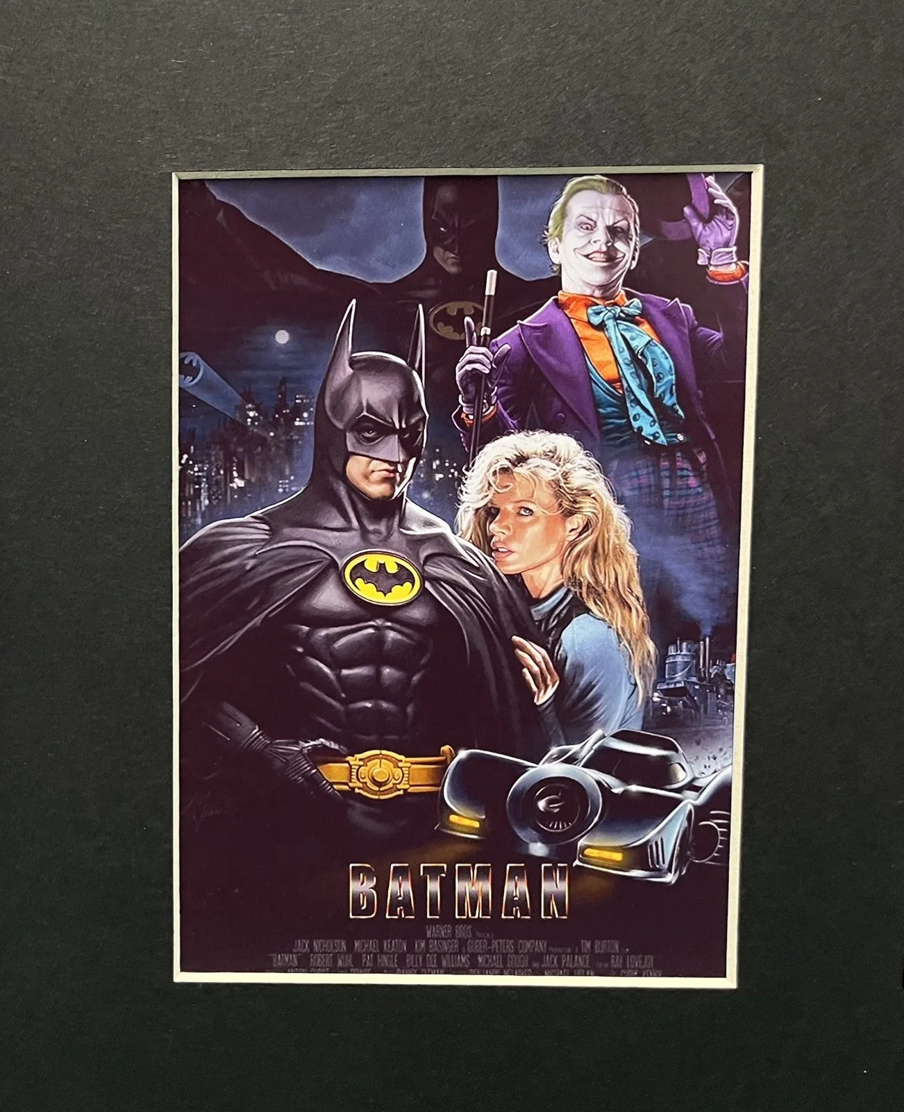 BATMAN. . 35mm Film Cell Mounted Display, image 2