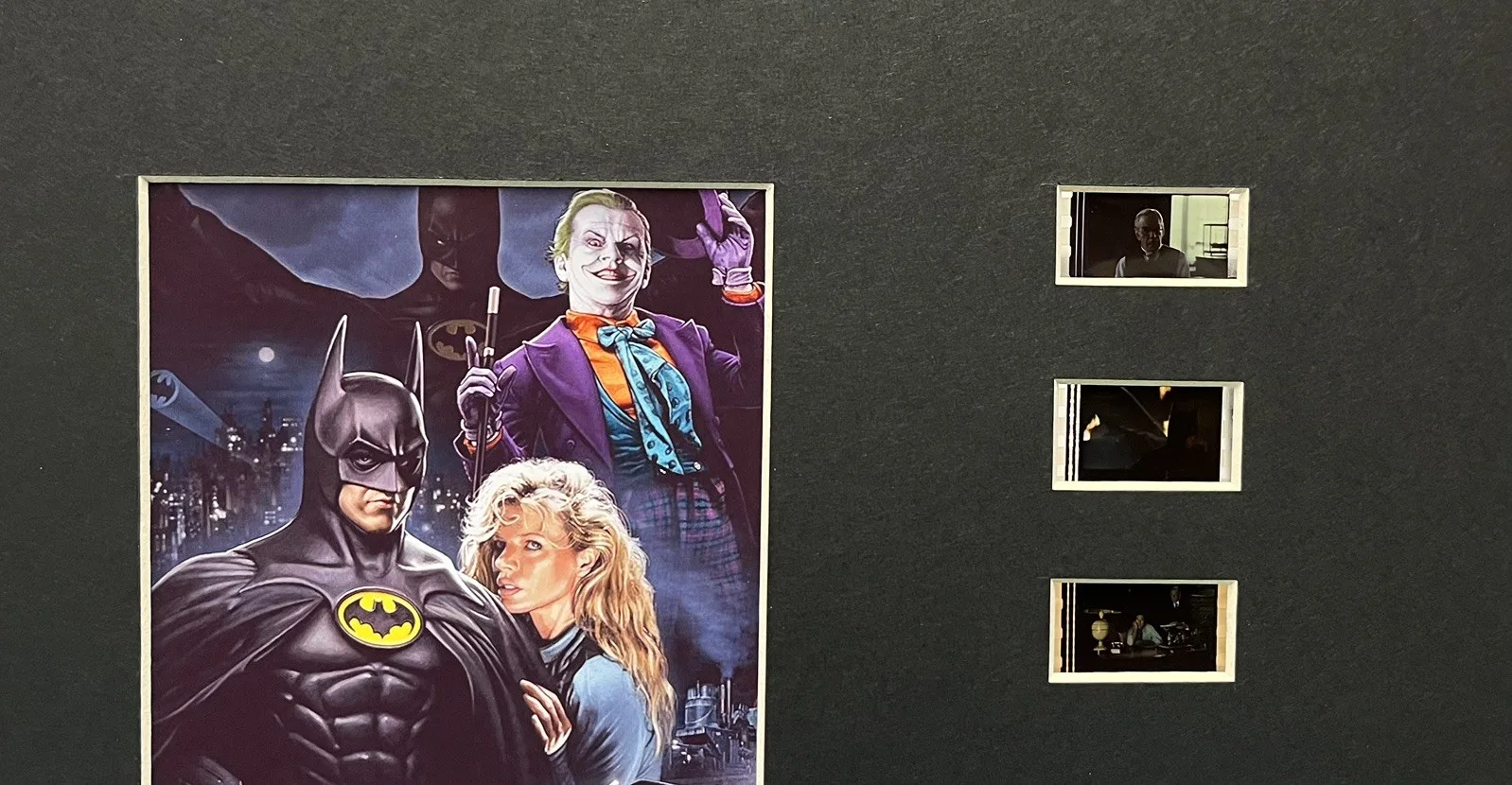 BATMAN. . 35mm Film Cell Mounted Display, image 3