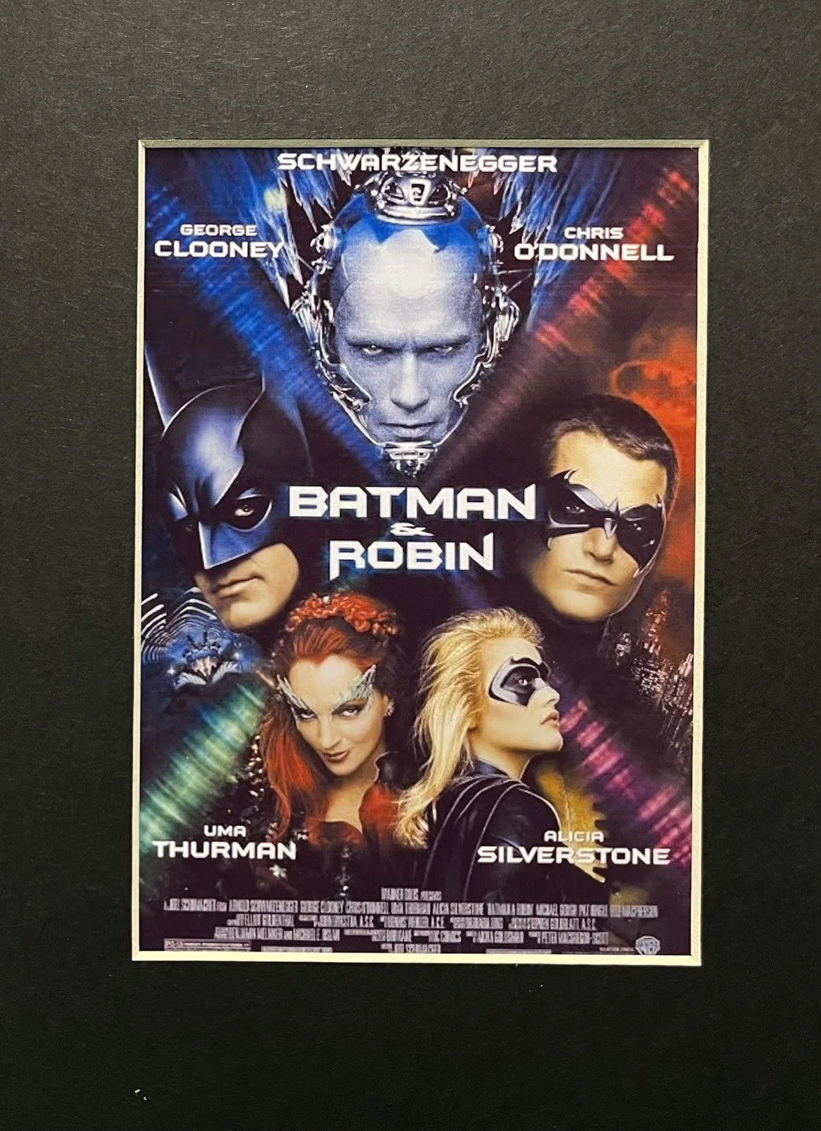 BATMAN AND ROBIN. . 35mm Film Cell Mounted Display, image 2