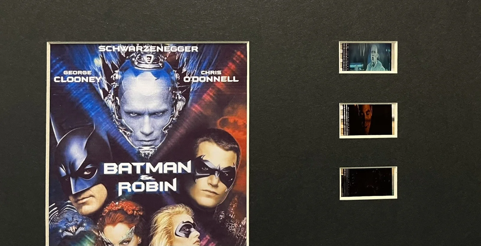 BATMAN AND ROBIN. . 35mm Film Cell Mounted Display, image 3