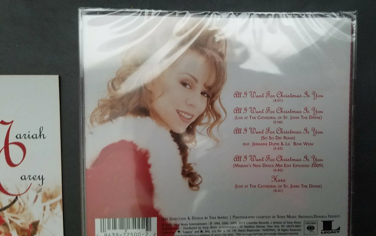 MARIAH CAREY All I Want For Christmas Is You CD + SIGNED Insert, изображение 5
