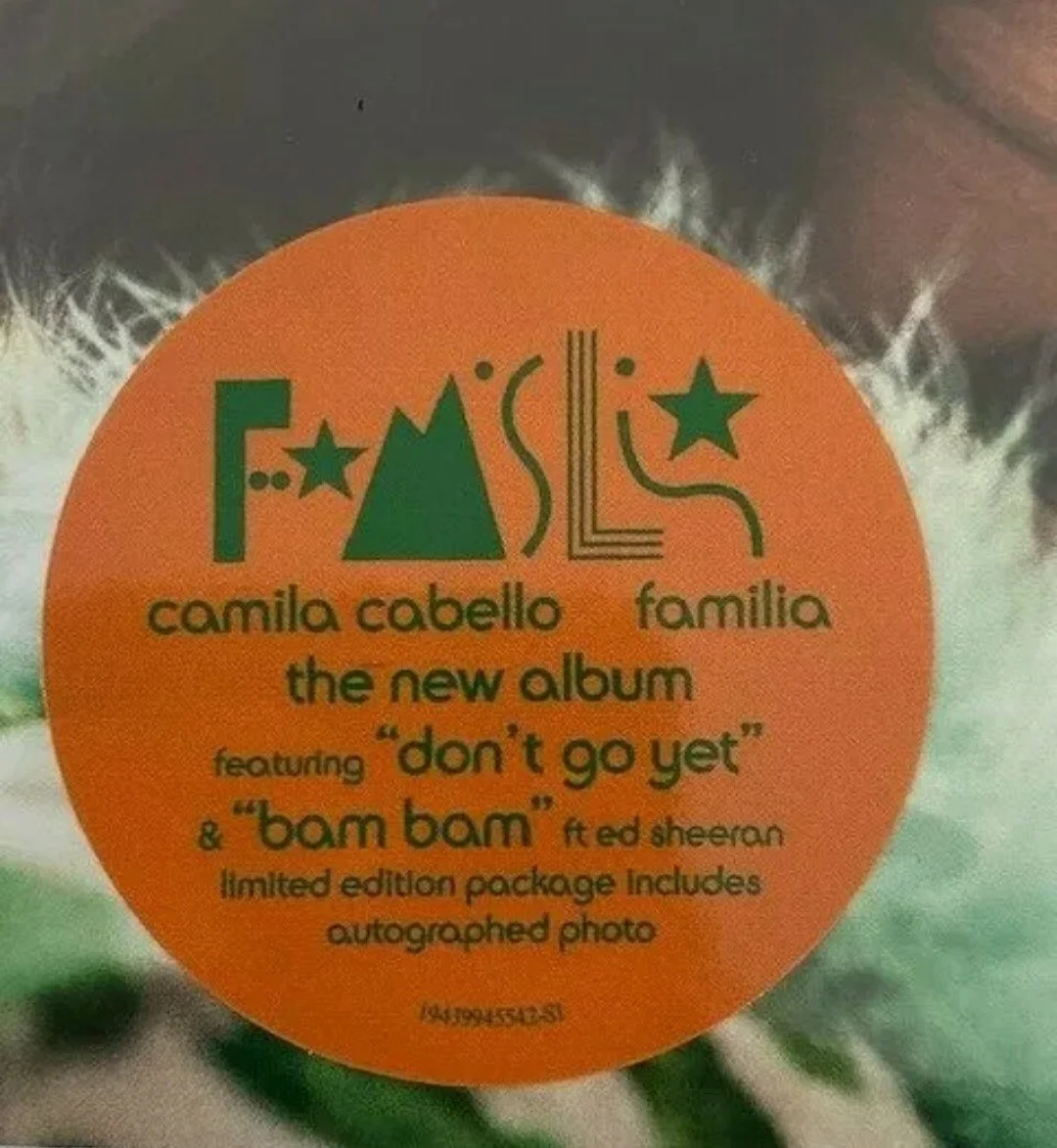 Camila Cabello Familia CD + SIGNED Insert, image 4