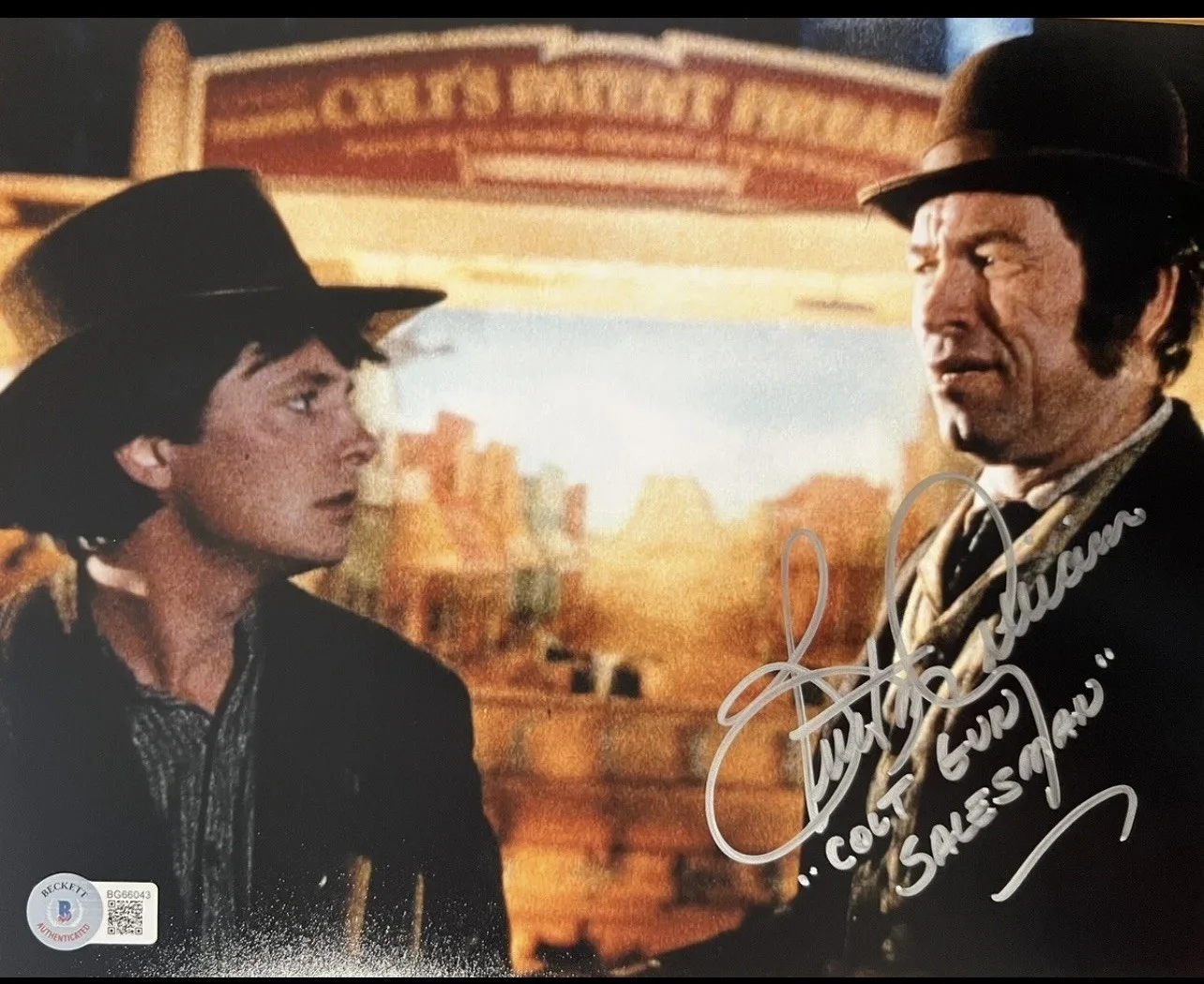 Burton Gilliam — Burton Gilliam Signed 8x10 BAS COA Autograph Back To The Future Michael J Fox