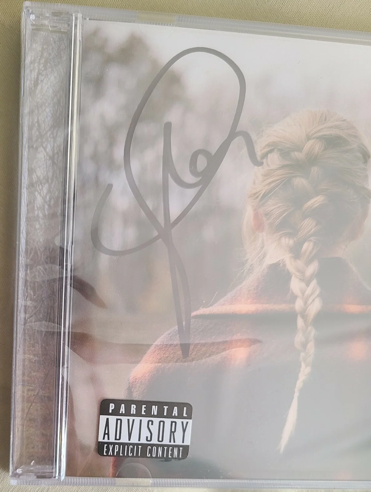 Taylor Swift Evermore CD - SIGNED, изображение 2