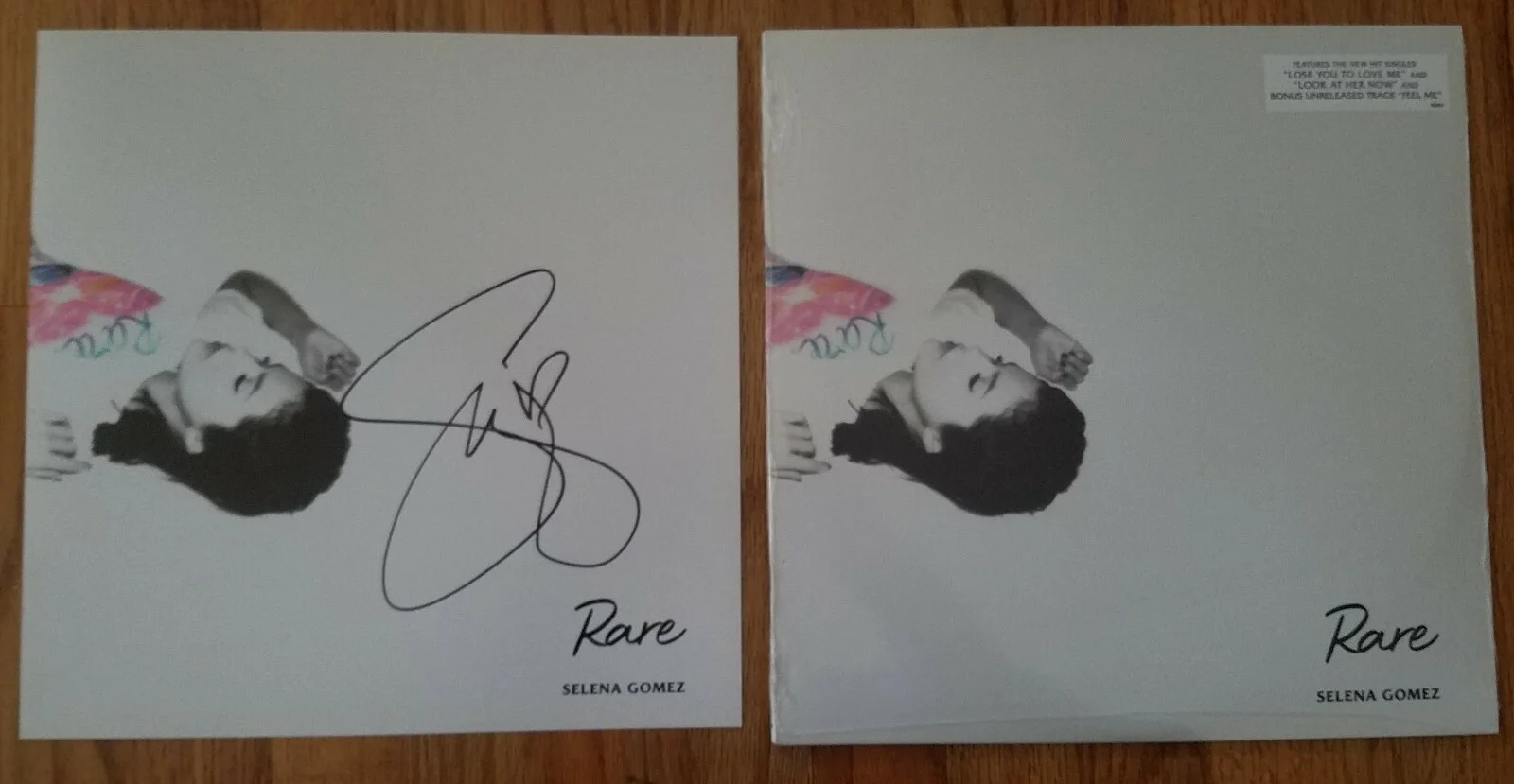 Selena Gomez RARE hand SIGNED 12x12 photo and Vinyl -, image 5