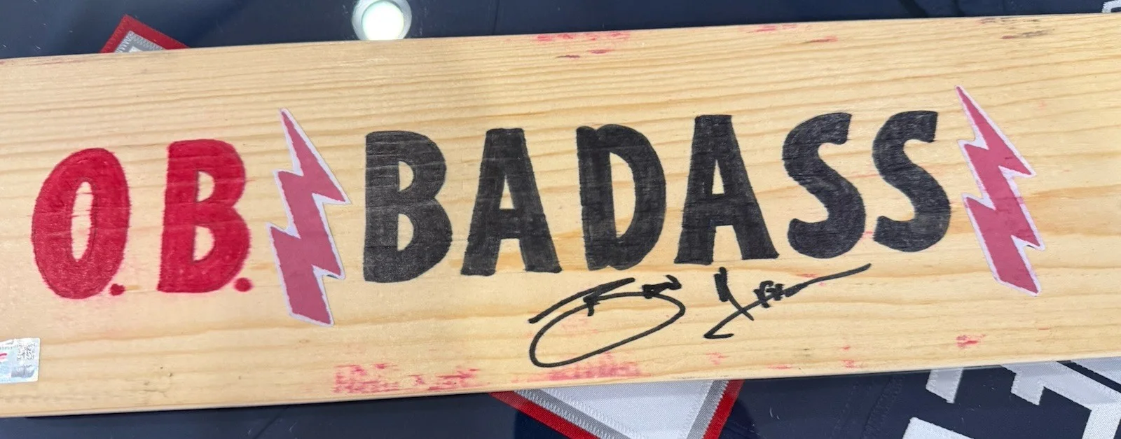 BEN AFFLECK — BEN AFFLECK SIGNED AUTOGRAPH OB BADASS PADDLE - DAZED AND CONFUSED Fanatics., image 3