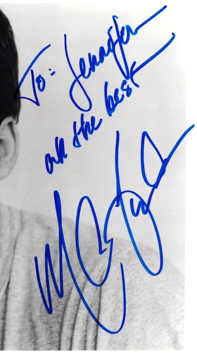 Michael C. Hall — MICHAEL C. HALL JSA Autographed 8X10 Dexter Six Feet Under FREE SHIPPING Not PSA, изображение 3