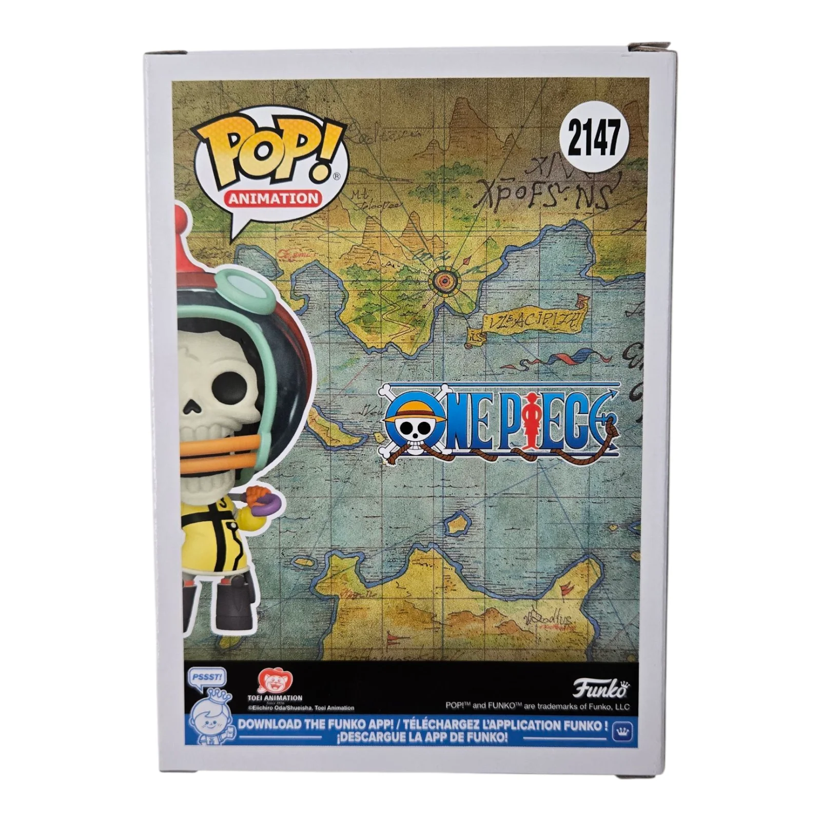 Ian Sinclair — Brook Egghead Signed Funko One Piece Pop Ian Sinclair Autograph JSA COA 255, image 3