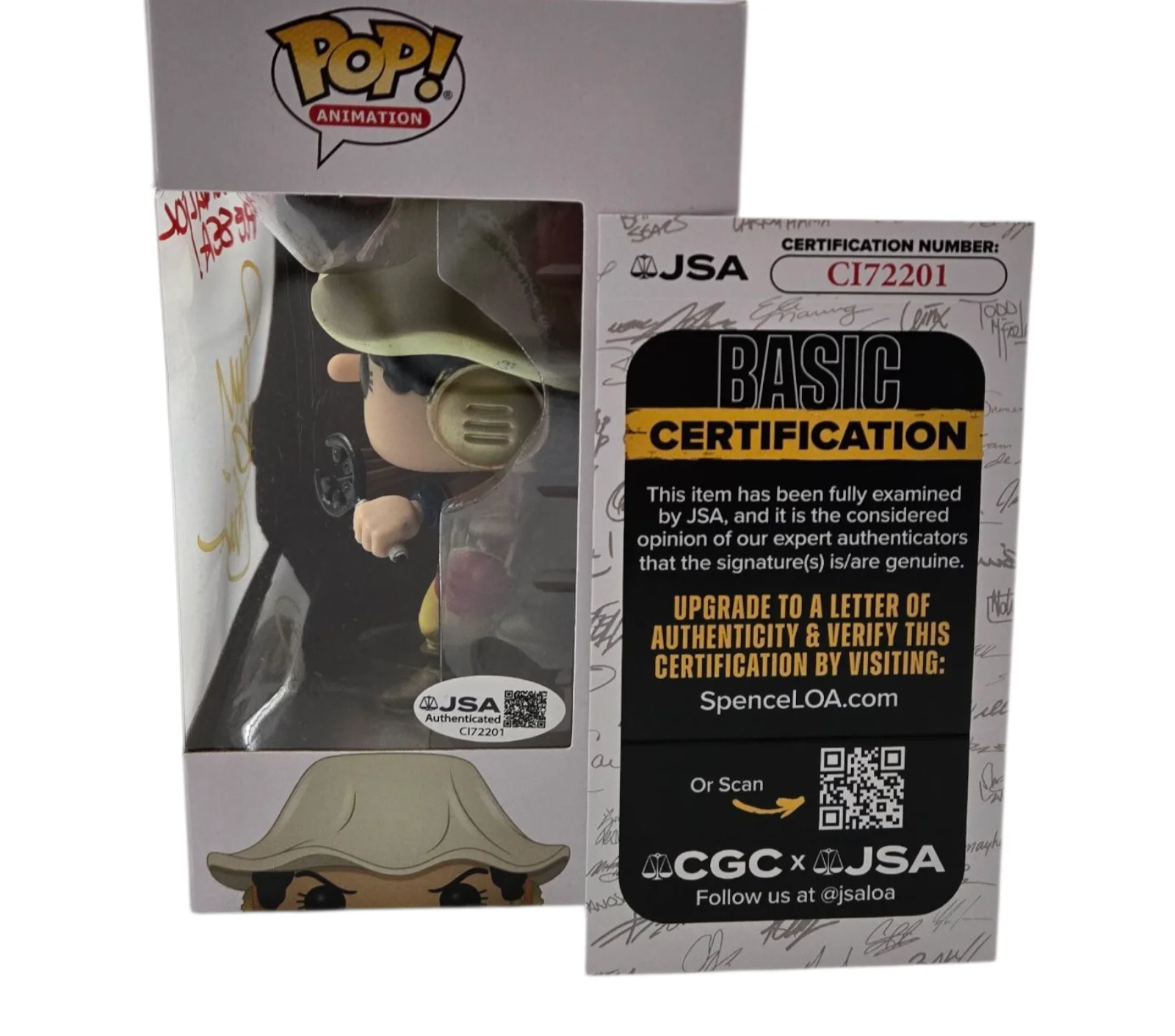 Sonny Strait — Sonny Strait Signed Funko Usopp One Piece Pop Autograph Anime JSA COA 201, изображение 2