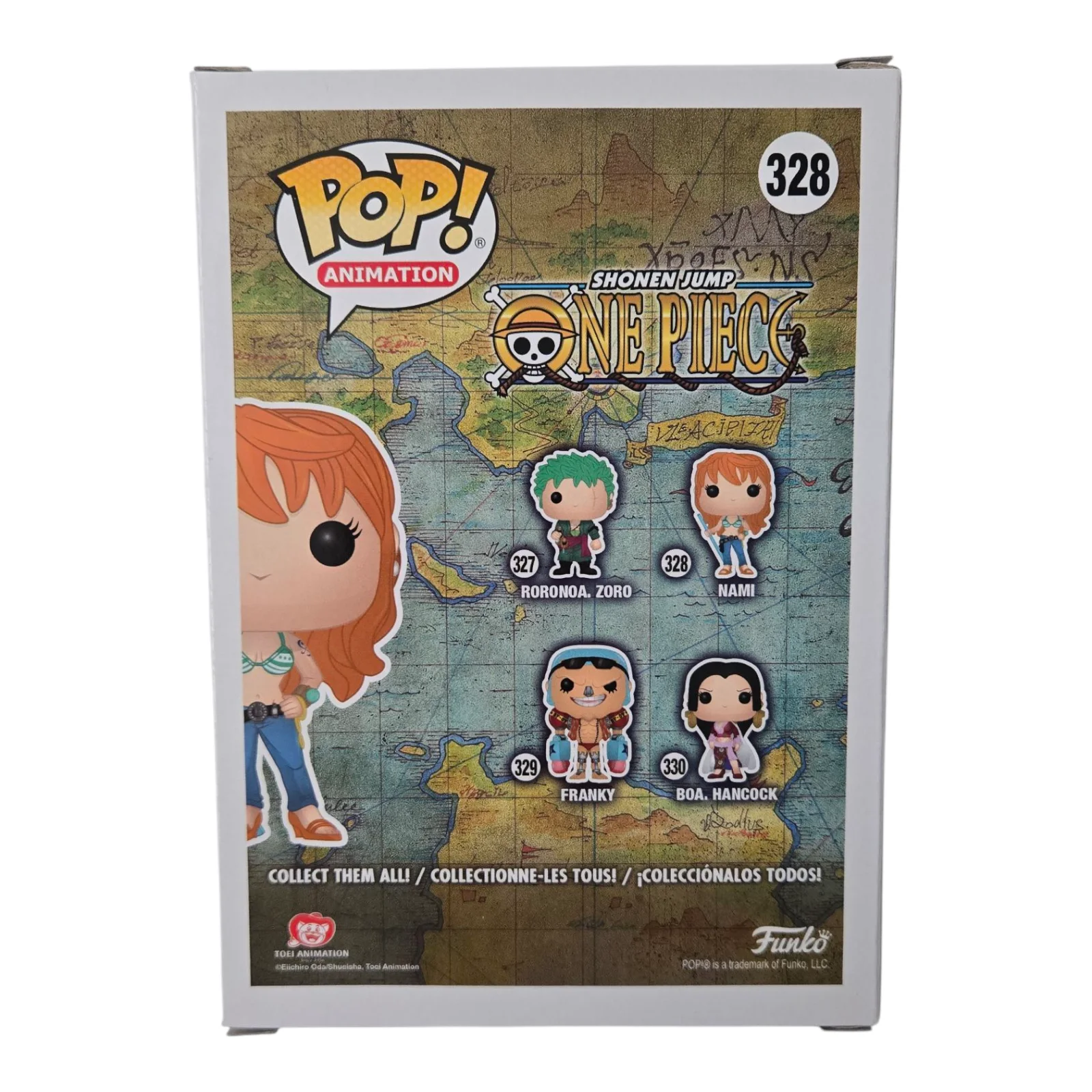 Luci Christian — Luci Christian Signed Funko Nami One Piece Pop Autograph Anime Waifu JSA COA 772, изображение 3