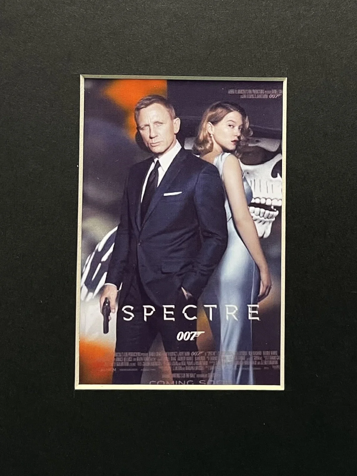 007 JAMES BOND. SPECTRE. 35mm Film Cell Mounted Display, изображение 2