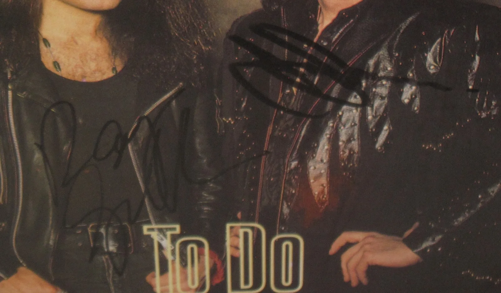 TONY IOMMI SIGNED MAGAZINE PHOTO RAY GILLEN BLACK SABBATH ROCK AUTOGRAPH JSA LOA, изображение 3