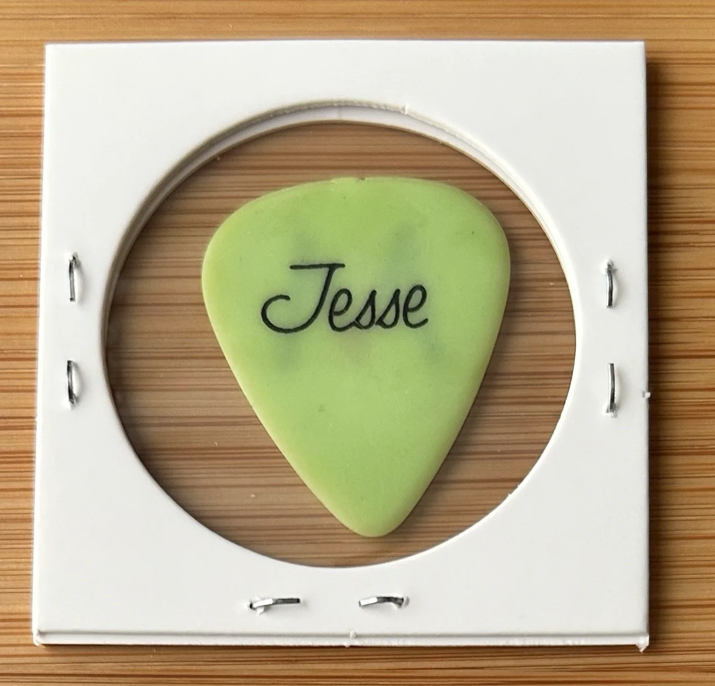 Maroon 5 - Jesse Carmichael Tour Guitar Pick, image 2