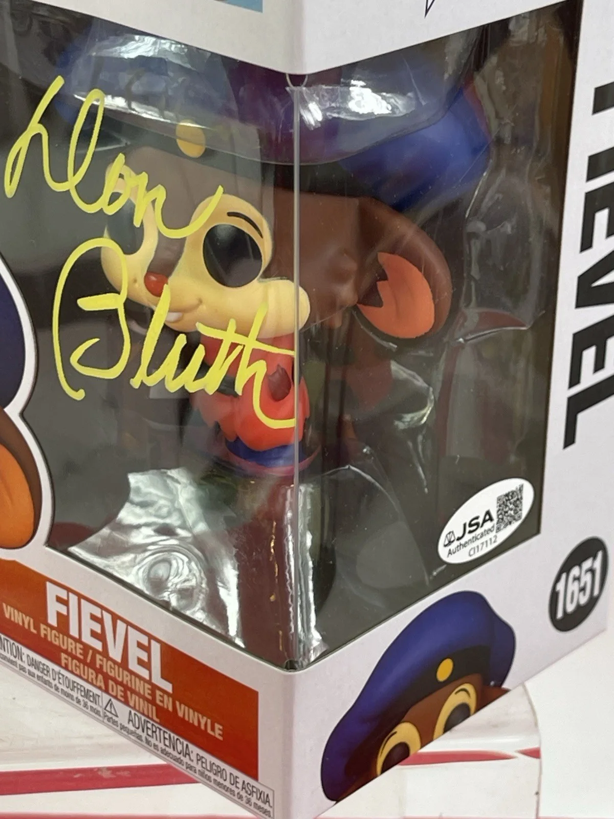 DON BLUTH — DON BLUTH Signed Disney FIEVEL #1651 POP Autograph JSA COA Certified, изображение 5