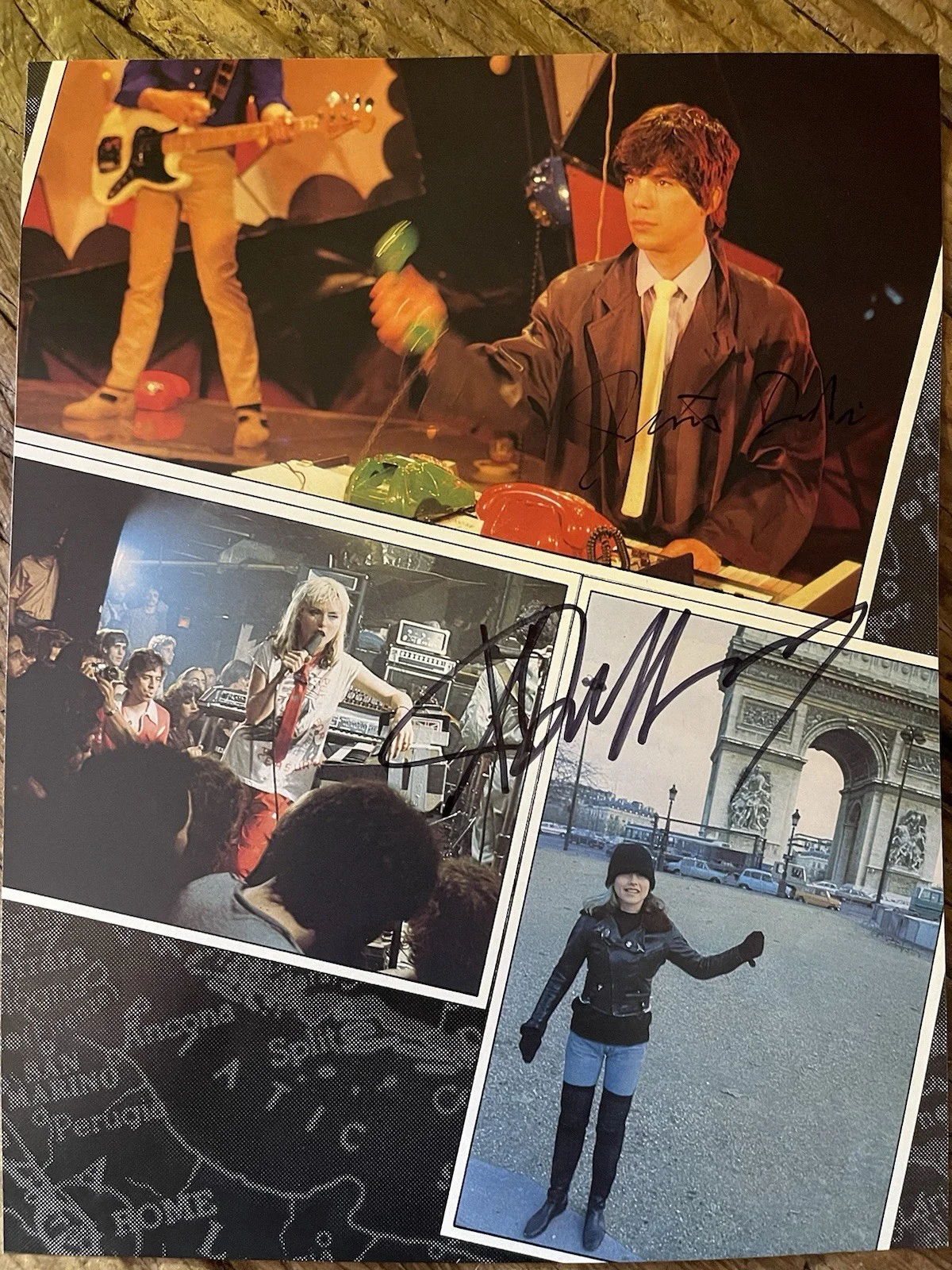 Debbie, Jimmy — BLONDIE Debbie Harry & Jimmy Destri Hand Signed 8X10 Magazine Page., image 2