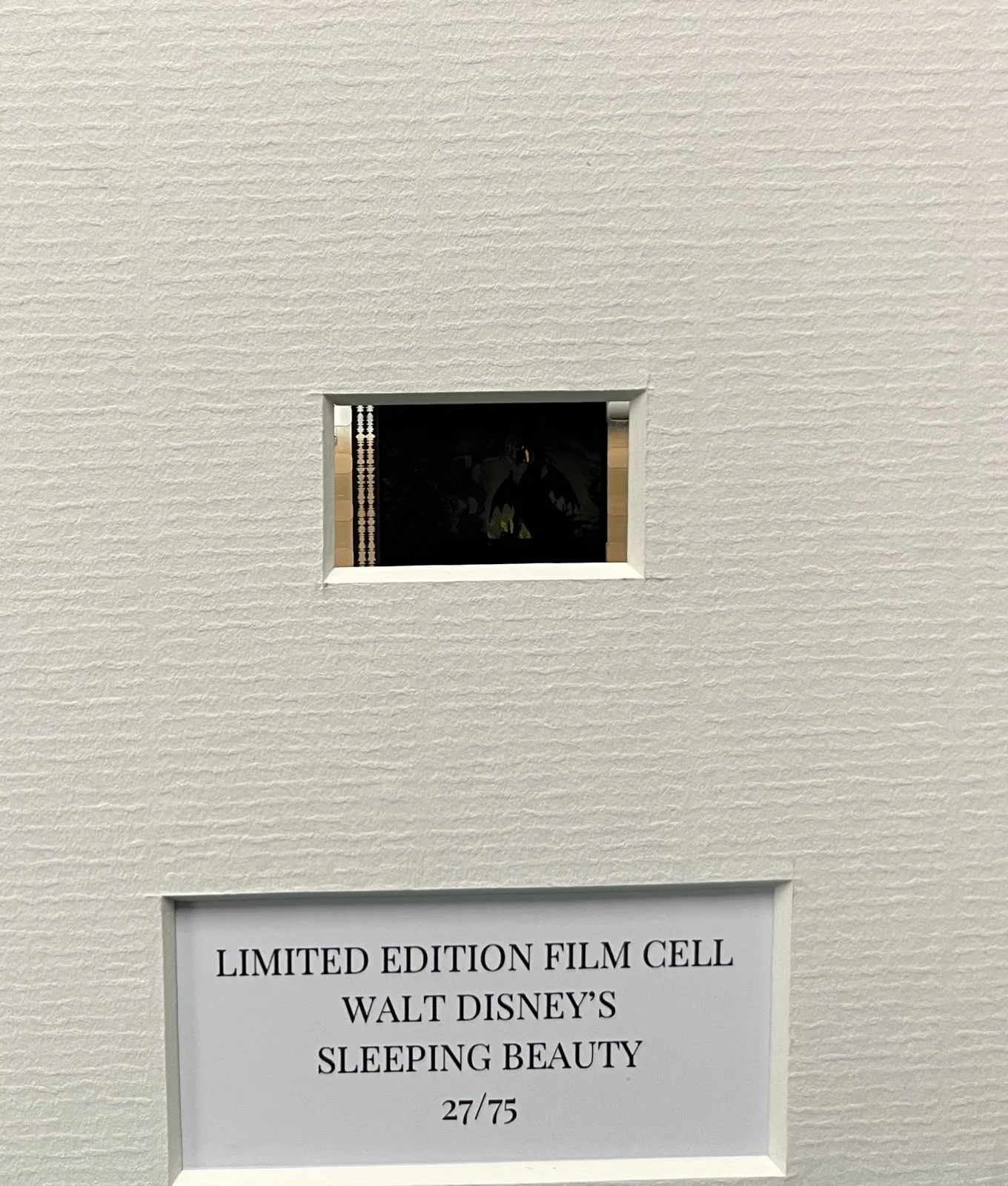 SLEEPING BEAUTY. . . 35mm Film Cell Mounted Display, image 3
