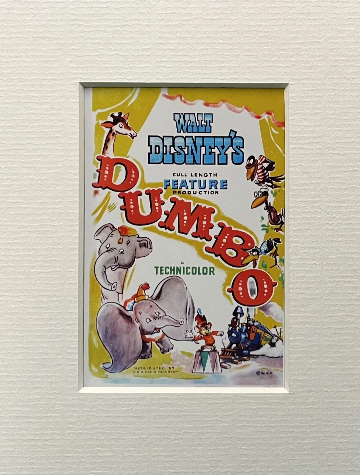 DUMBO. . . . 35mm Film Cell Mounted Display, image 2
