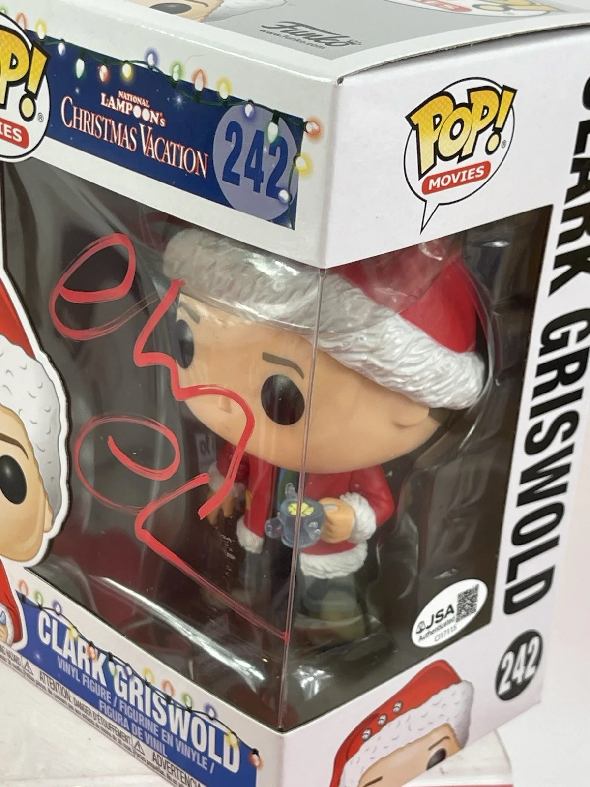 Chevy Chase — Chevy Chase Autographed 'Christmas Vacation' Funko Pop #242 JSA Certified, изображение 4