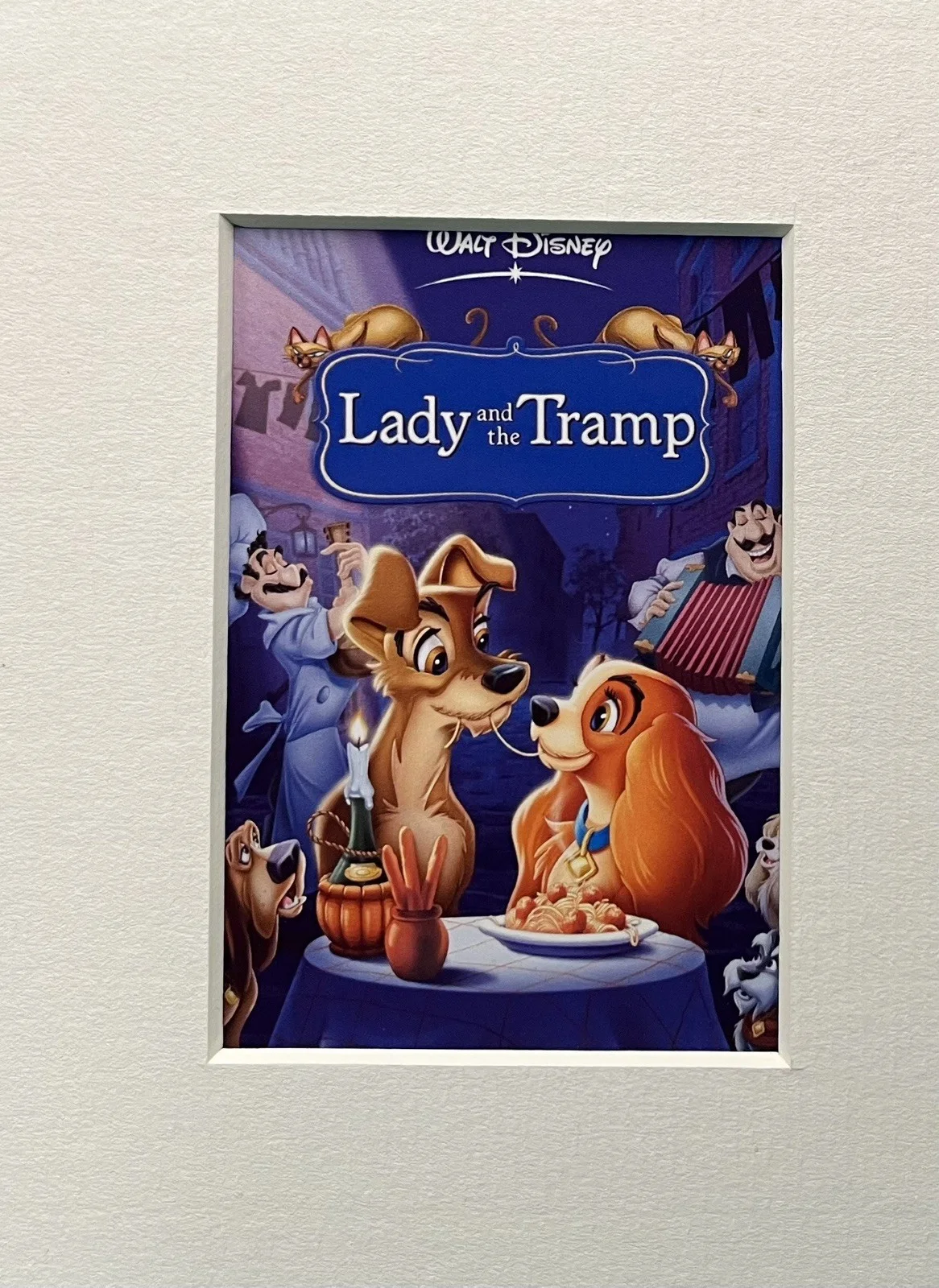 LAY AND THE TRAMP. . . 35mm Film Cell Mounted Display, image 2