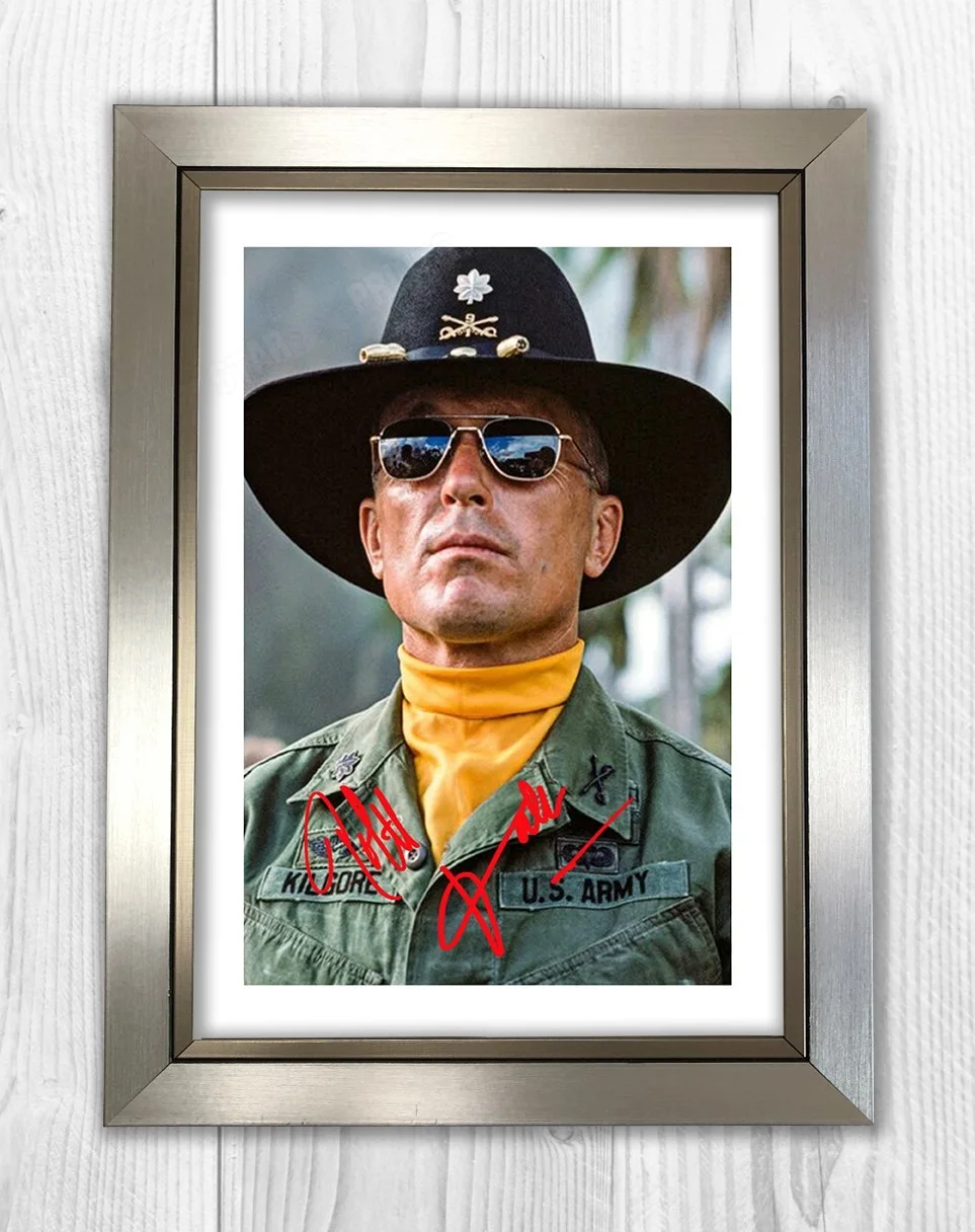 Robert Duval Kilgore Apocalypse Now A4 signed photo poster Choice of frame., image 3