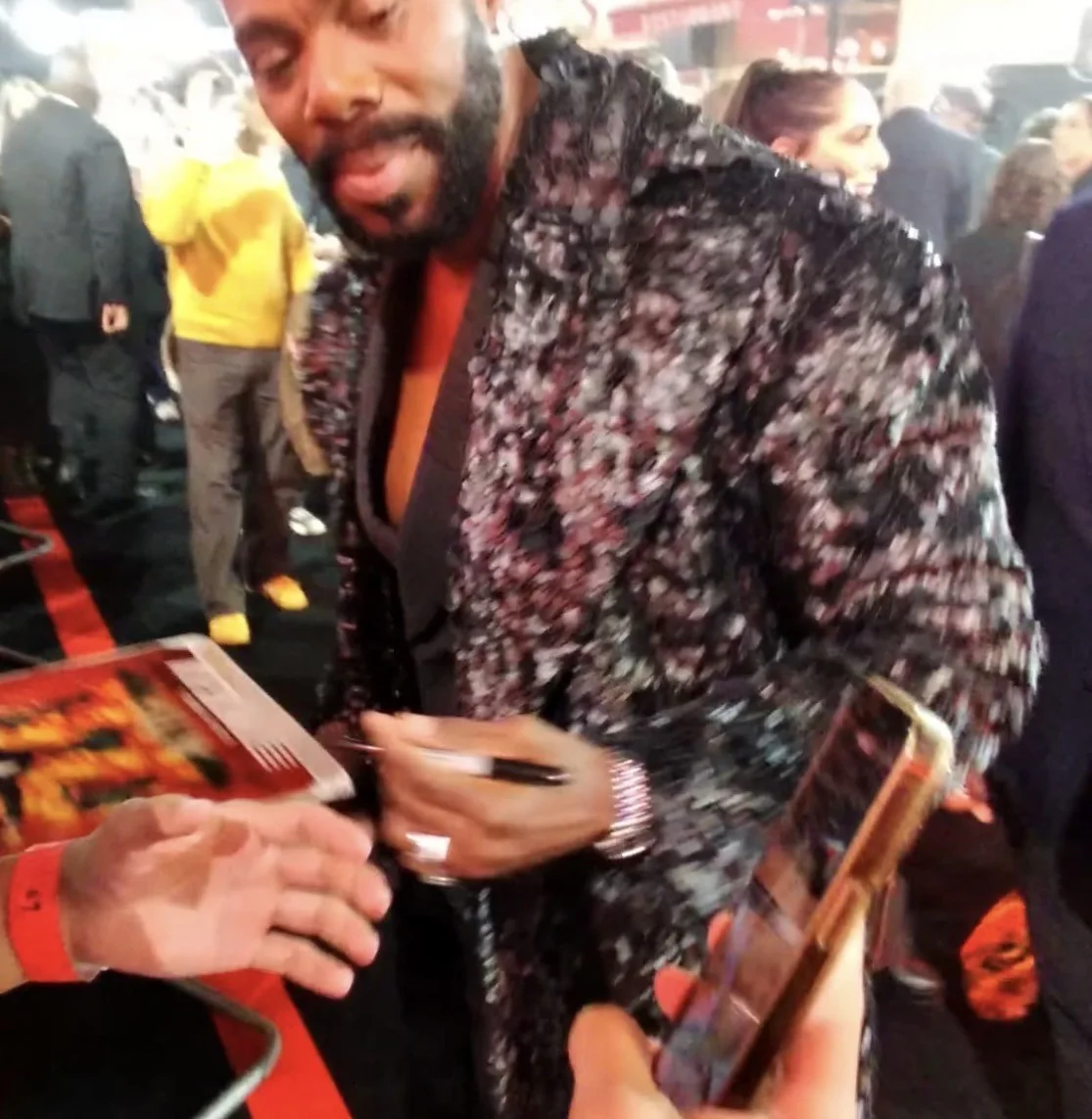 Colman Domingo Signed Wicked For Good 8” x 6” Photo Cowardly Lion W/COA & Proof, изображение 4