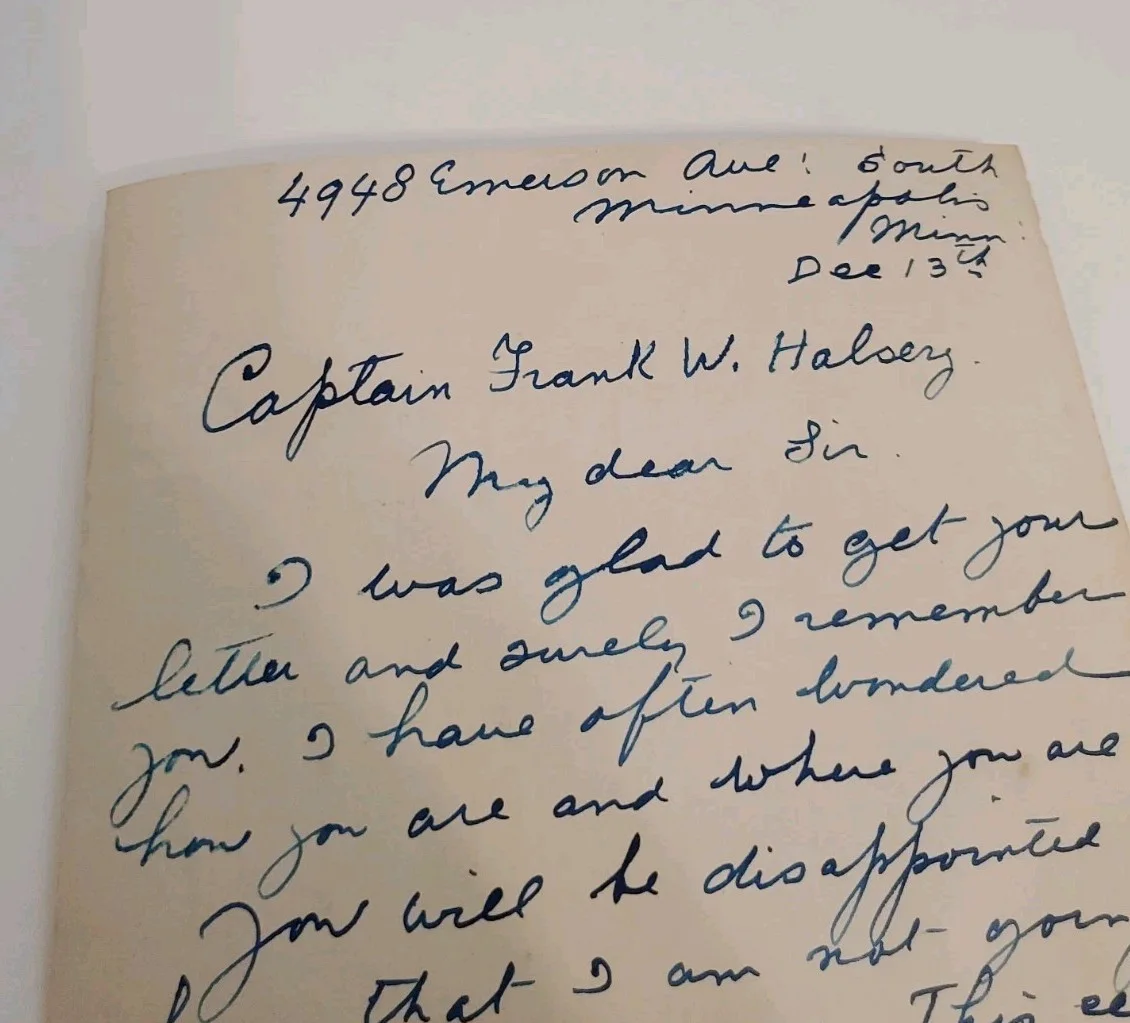 James Messeas Dutch Cellist 1930 Handwritten Signed Letter del Gesu Cello, image 5