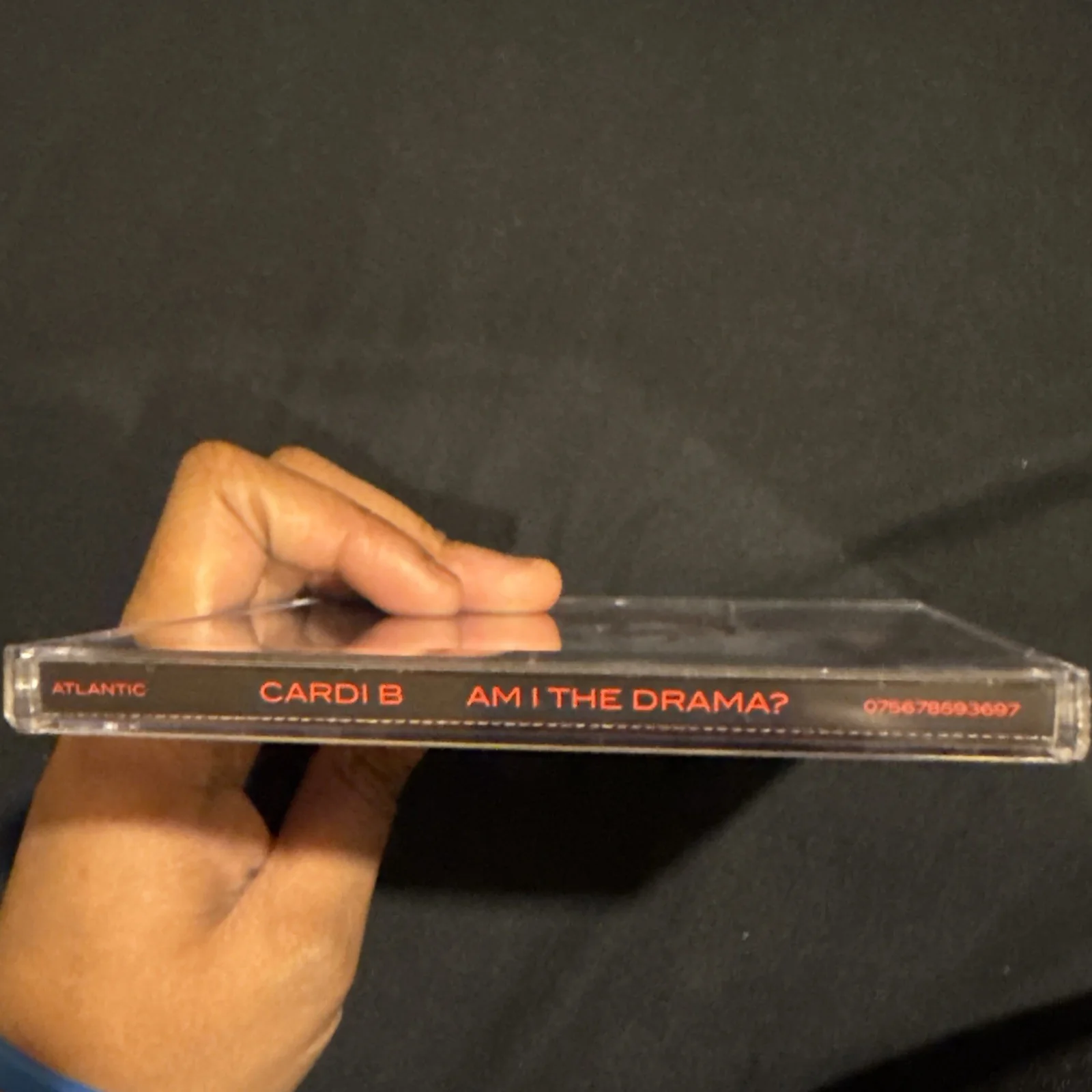 Cardi B SIGNED ALTERNATE COVER Insert Am I The Drama? Cd, изображение 3