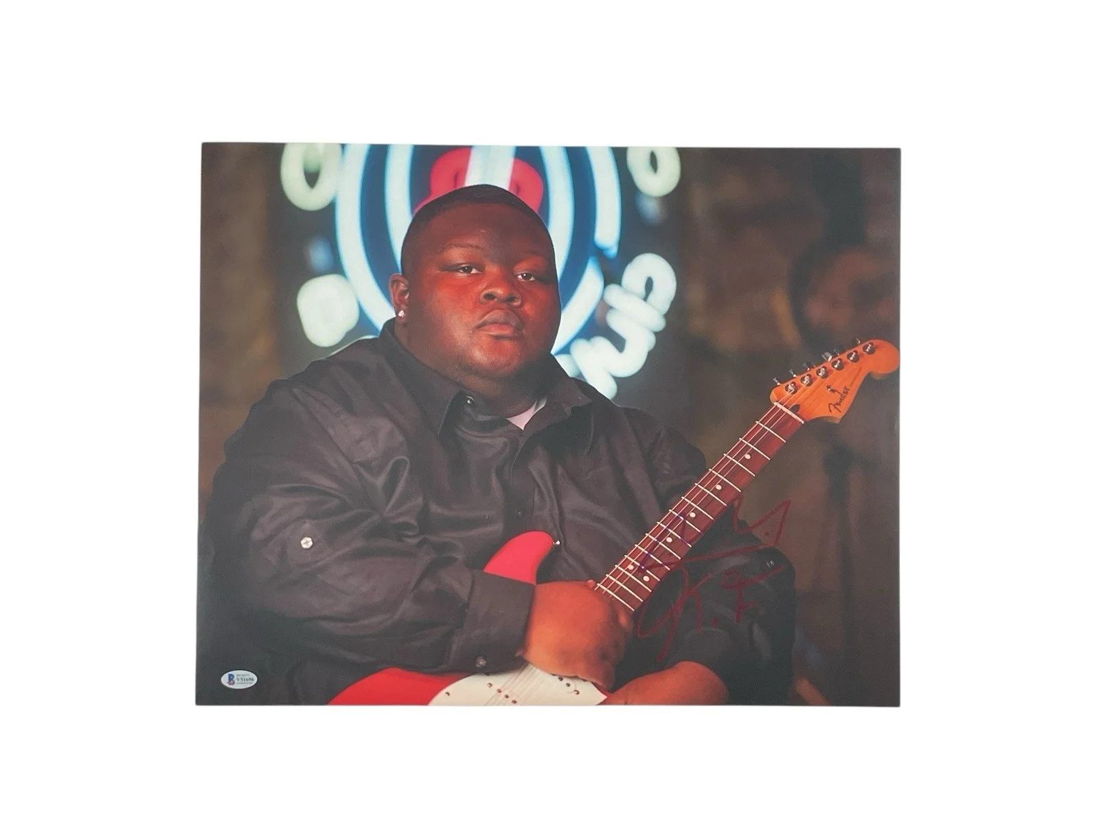Kingfish Christone Ingram Signed Autographed 16x20 Photo Blues Beckett Certified, изображение 3