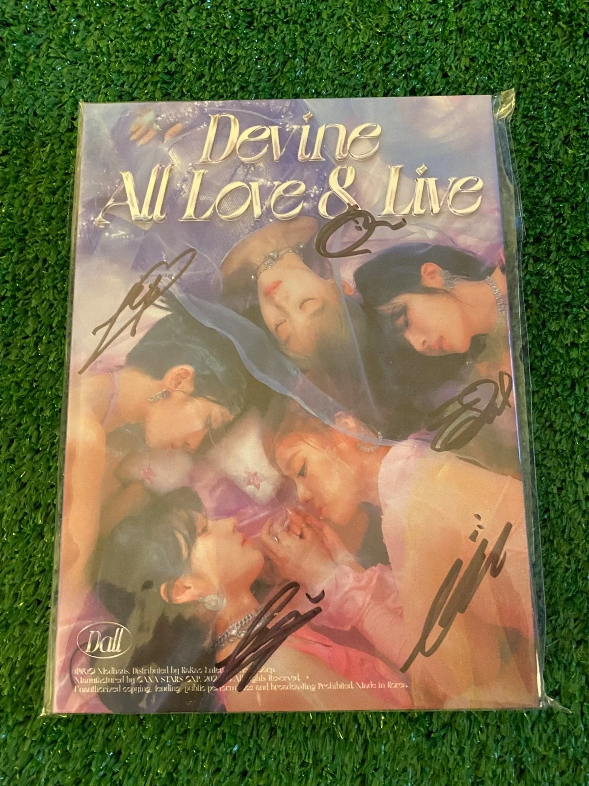 ARTMS - Dall Signed Autographed Album CD Promo Loona, image 3