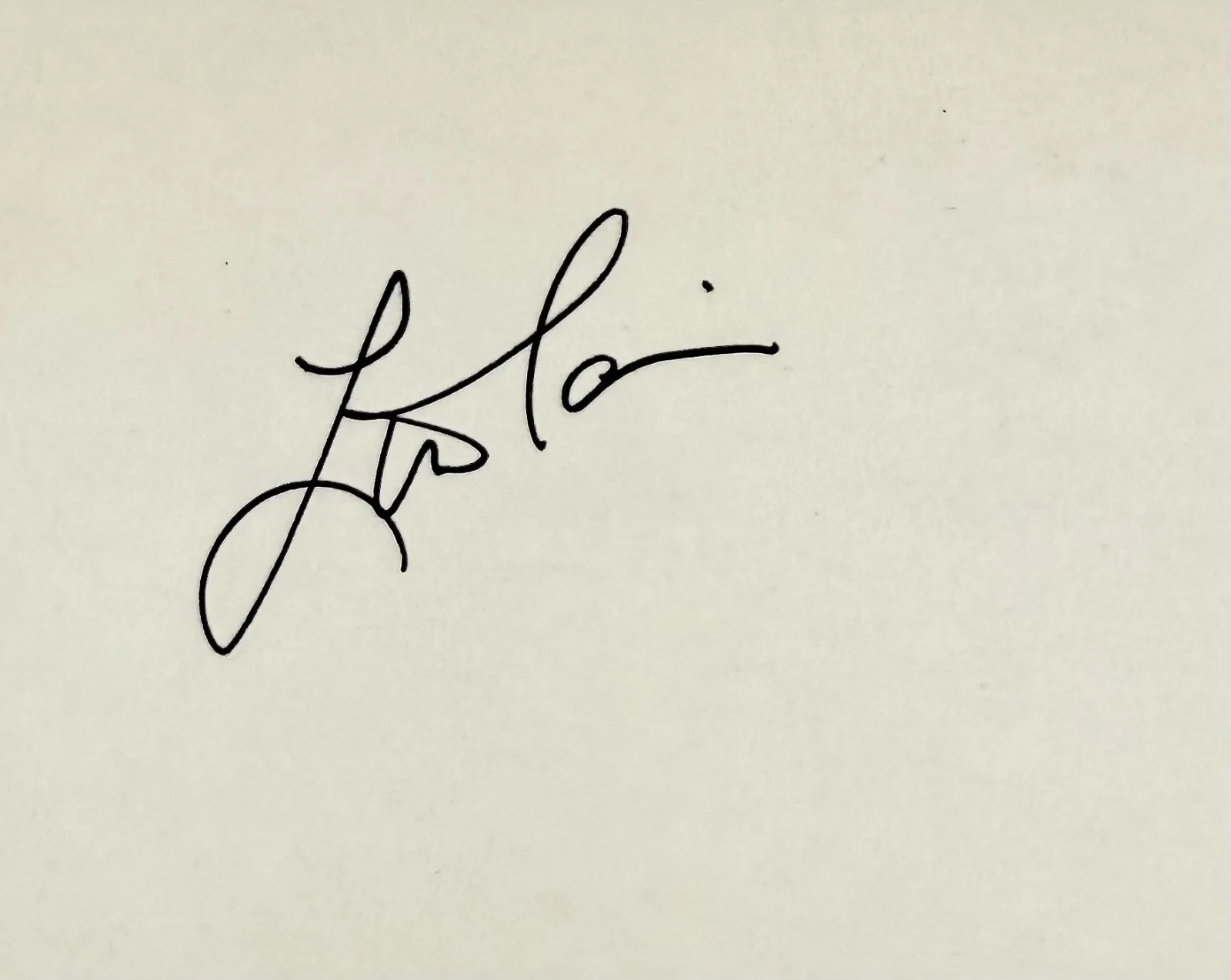 Linda Lavin — LINDA LAVIN Signed Autographed 4x6 INDEX CARD ALICE B Positive Room for Two 9JKL, изображение 2