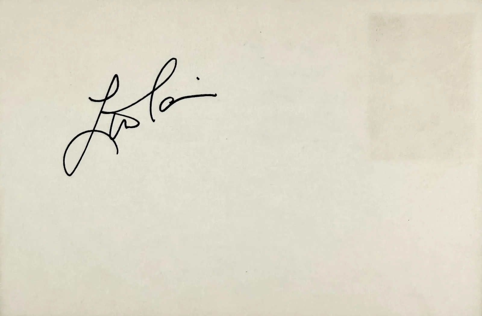 Linda Lavin — LINDA LAVIN Signed Autographed 4x6 INDEX CARD ALICE B Positive Room for Two 9JKL, изображение 4