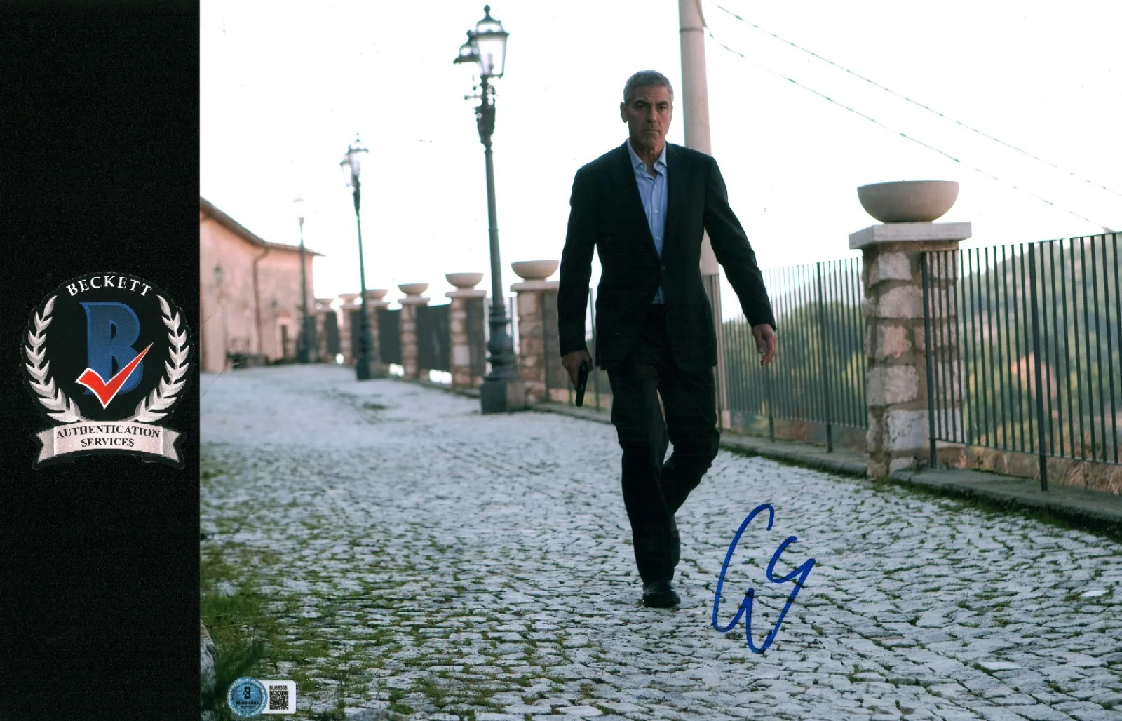George Clooney — George Clooney Signed Autographed Up In The Air 11x14 Photo BAS COA