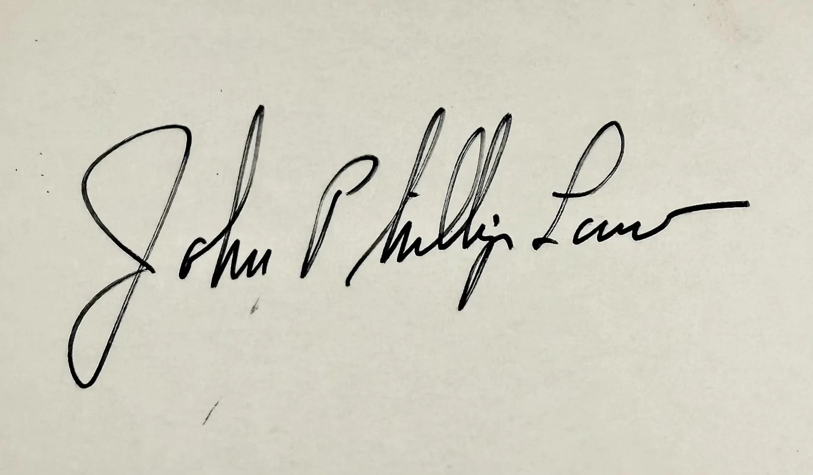 John Phillip Law — JOHN PHILLIP LAW Signed Autographed 4x 6 INDEX CARD Space Mutiny BLOOD DELIRIUM, изображение 2