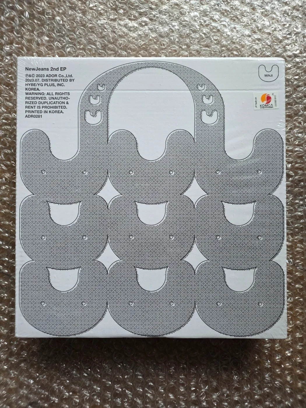 NewJeans Sealed 2ND EP 'GET UP' Power Puff Girls Beach Bag Album Full Set, изображение 3