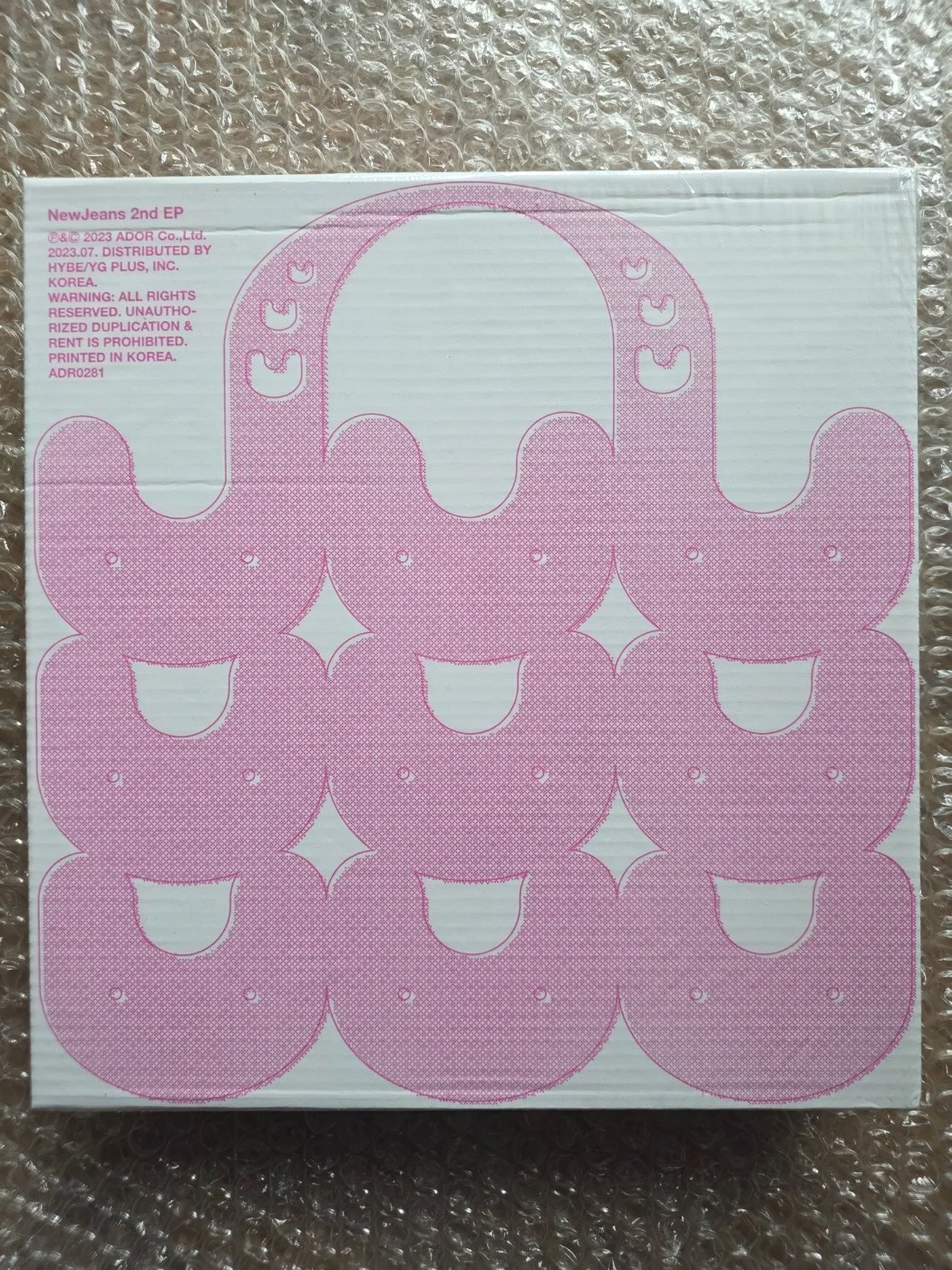NewJeans Sealed 2ND EP 'GET UP' Power Puff Girls Beach Bag Album Full Set, изображение 4
