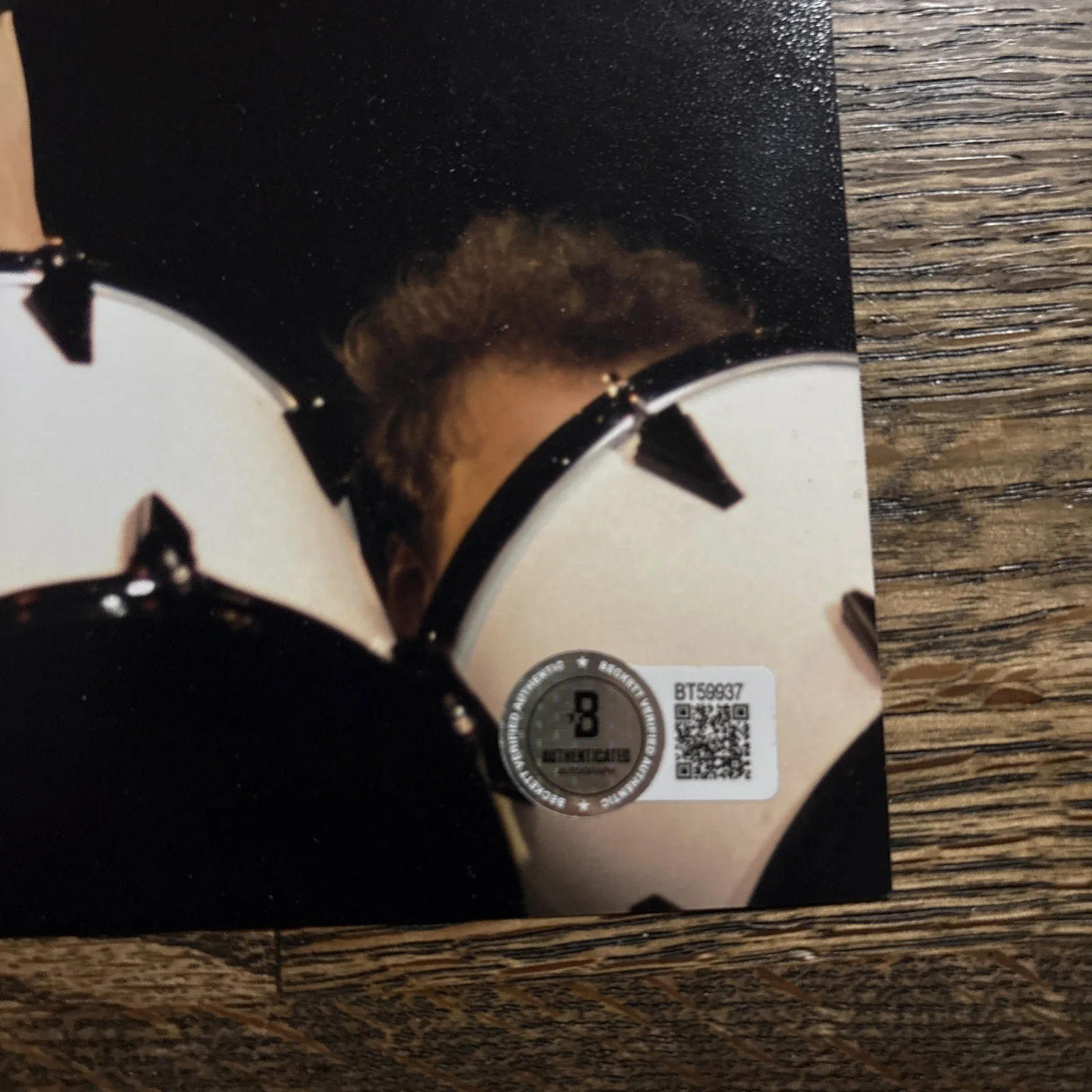 LARS ULRICH SIGNED METALLICA 8x10 PHOTO BECKETT COA, image 2