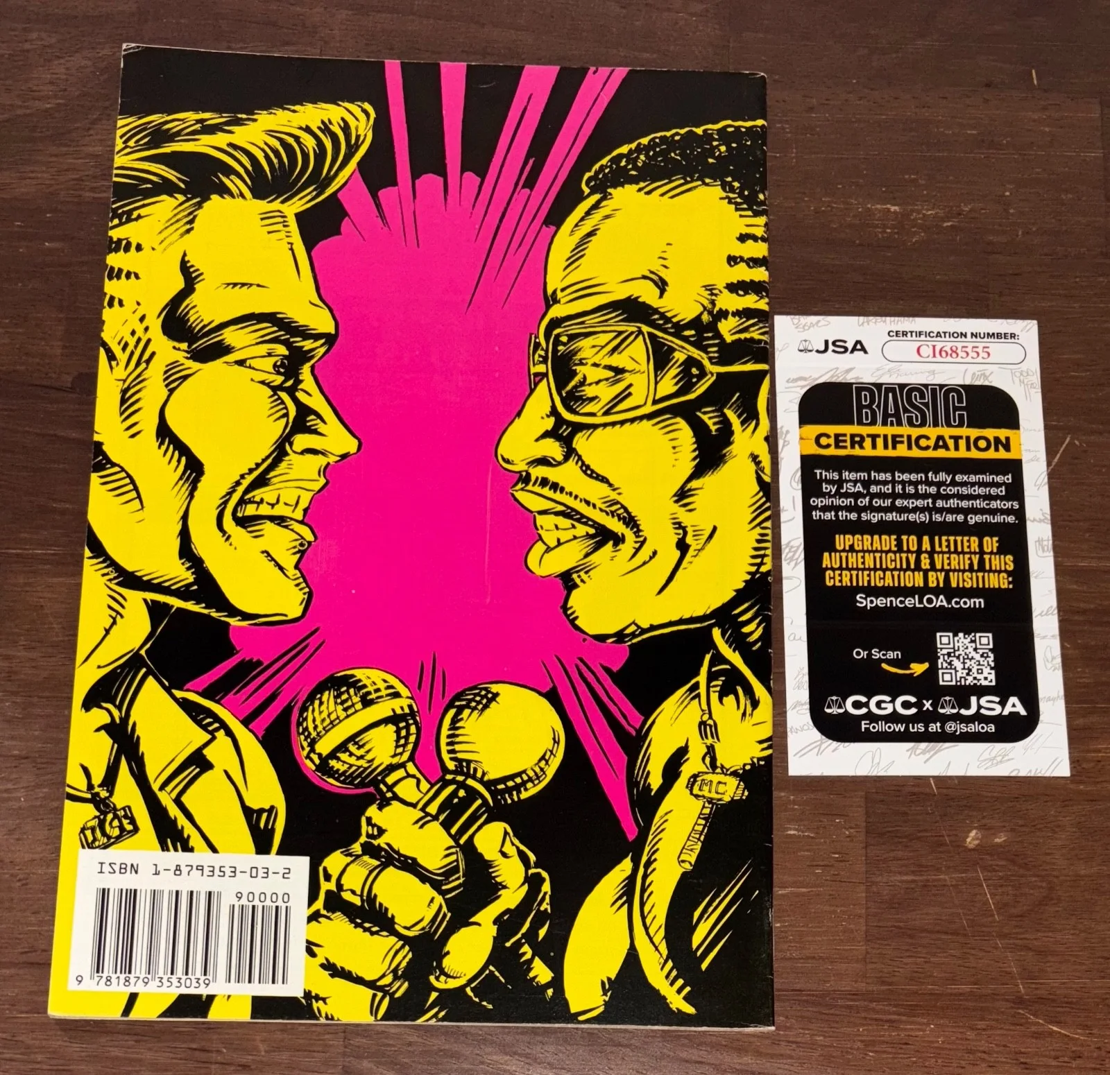 Vanilla Ice Signed Autographed Rock N Roll Comic Book Hip Hop Ice Ice Baby JSA N, изображение 2