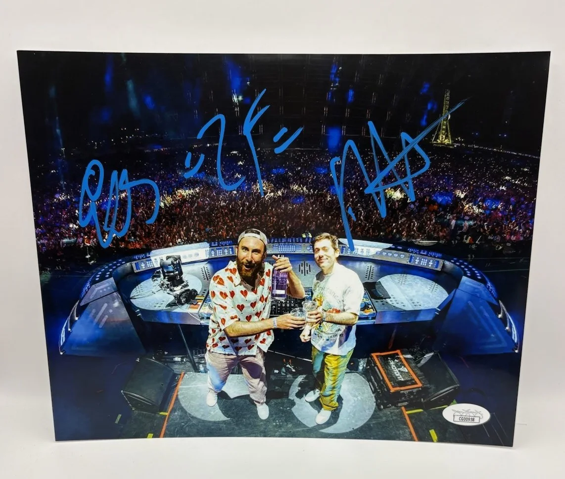 Two Friends Signed Autographed 8x10 Photo DJs Eli Sones Matthew Halper JSA COA!, изображение 2