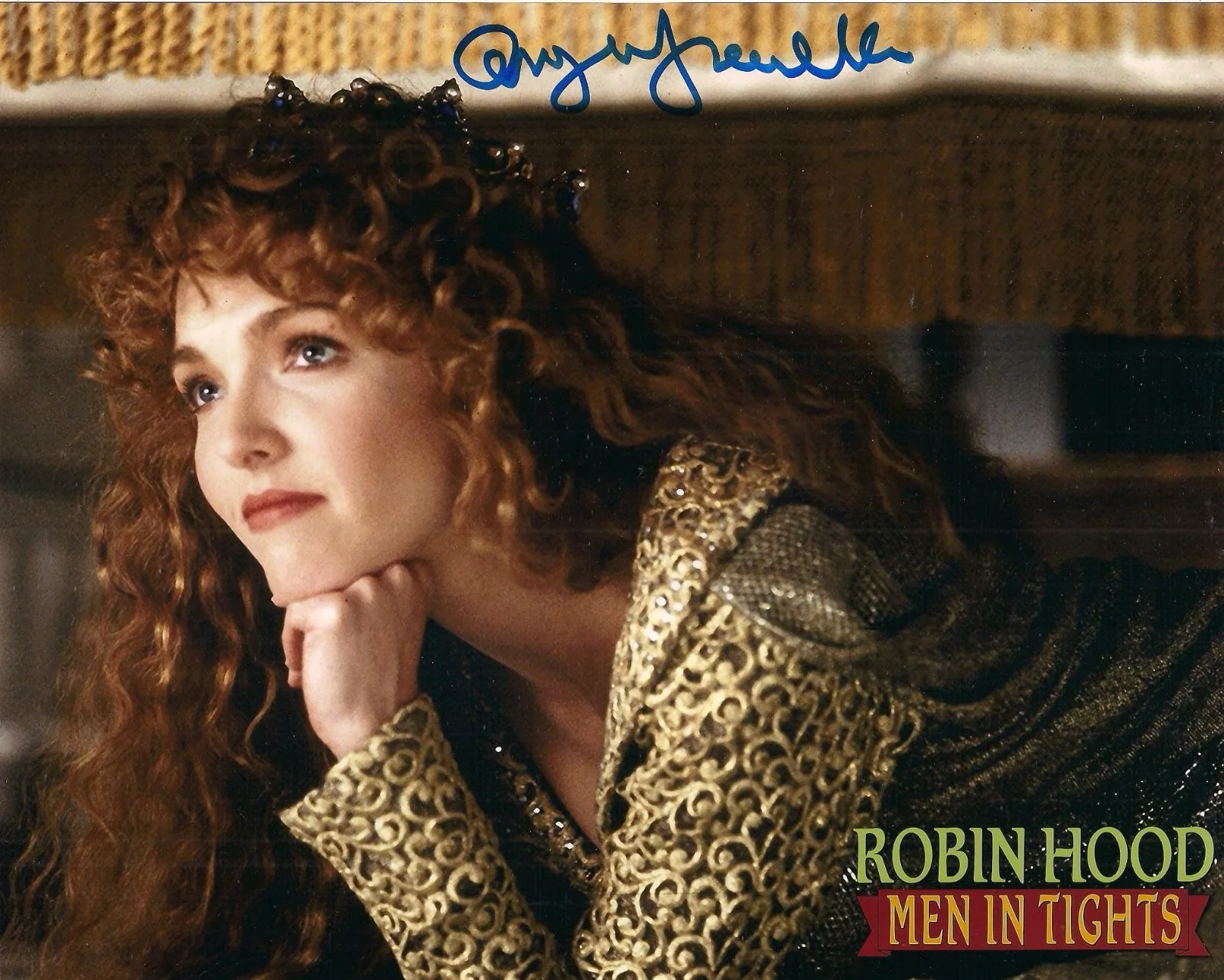Amy Yasbeck — Amy Yasbeck Autographed 8x10-JSA COA Actress Robin Hood Men in Tights, изображение 2