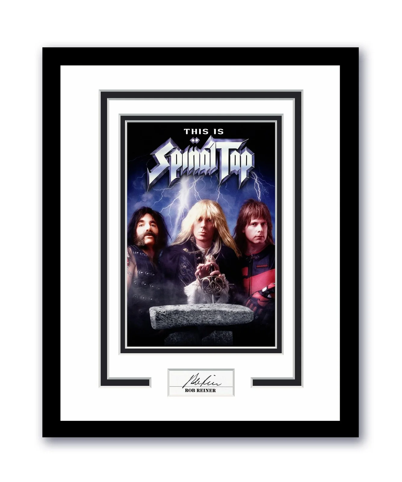 Rob Reiner — This Is Spinal Tap Rob Reiner Autographed Signed 11x14 Framed Photo ACOA