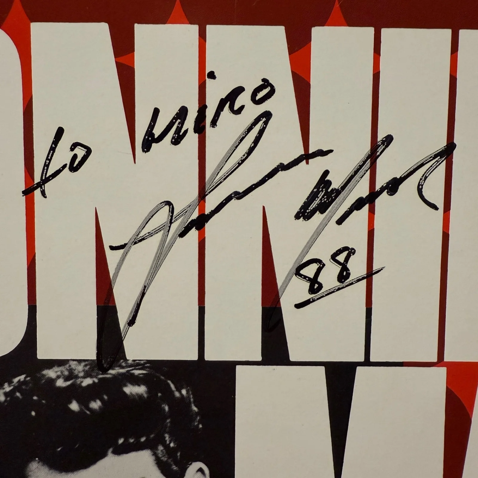 LONNIE MACK The Wham Of That Memphis Man AUTOGRAPHED ON COVER vinyl LP AL 3903, изображение 2