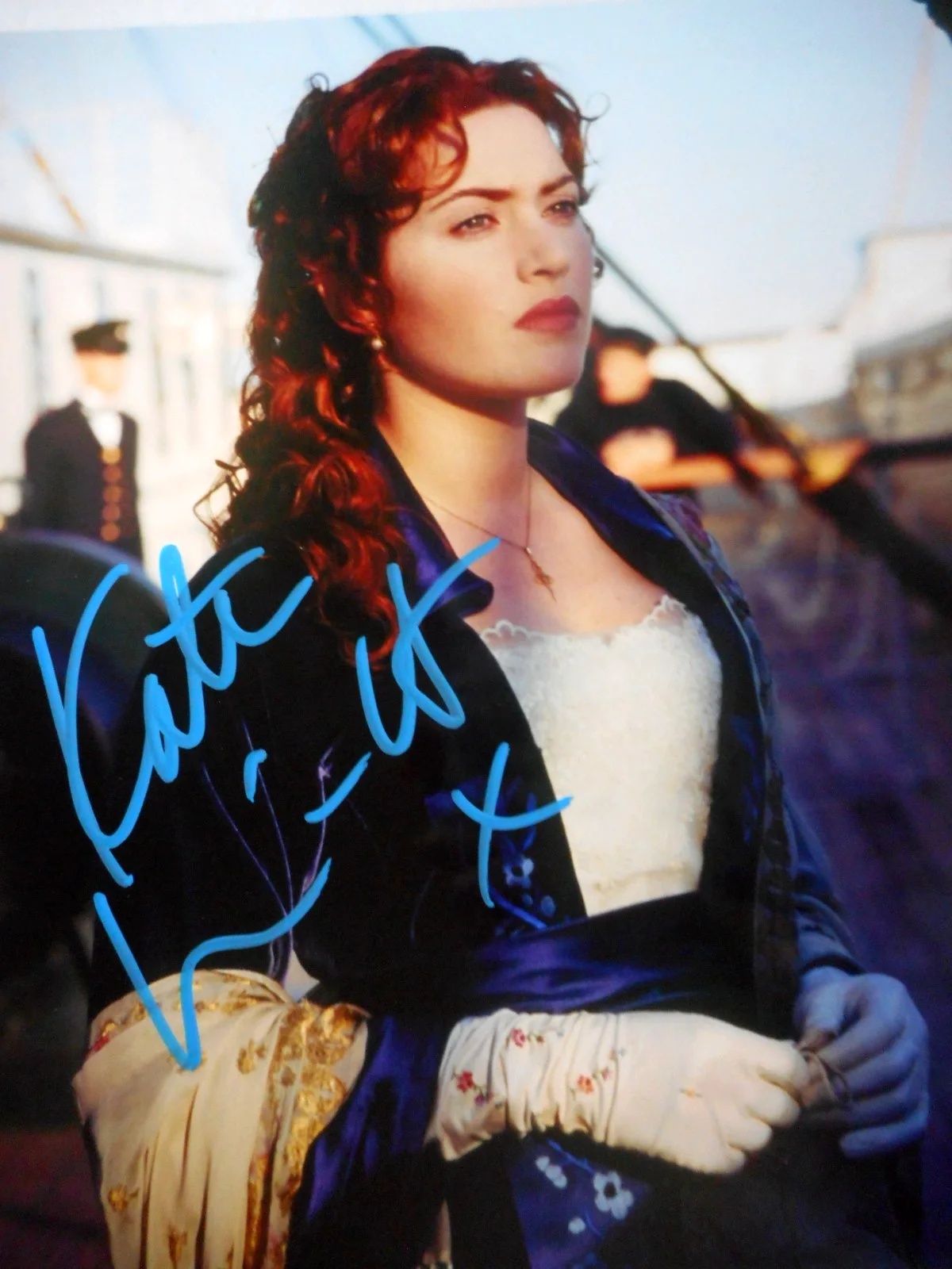 Kate Winslet — Kate Winslet signed TITANIC Rose Young Pretty 8x10 Photo W/COA & Holo