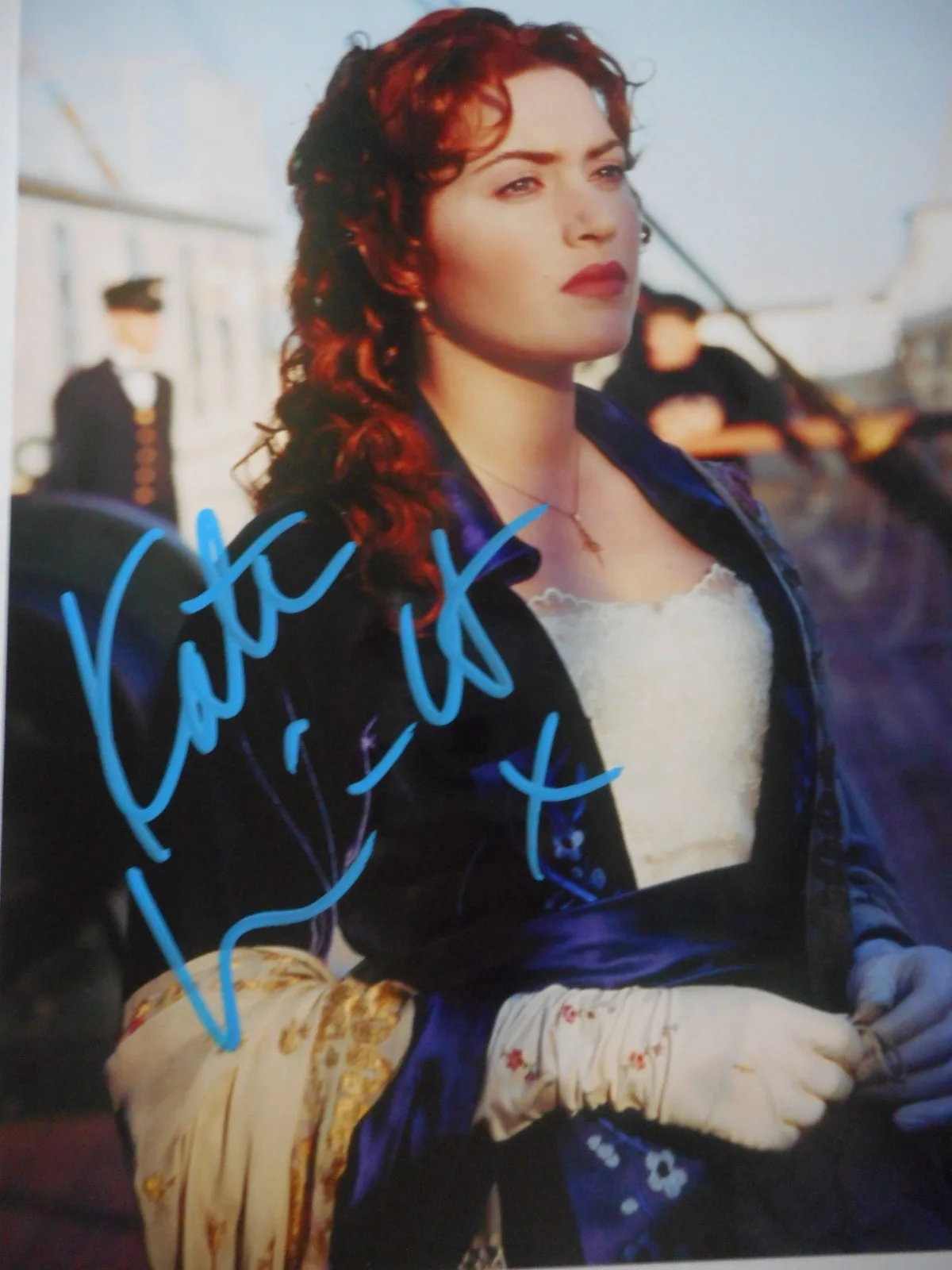 Kate Winslet — Kate Winslet signed TITANIC Rose Young Pretty 8x10 Photo W/COA & Holo, image 3