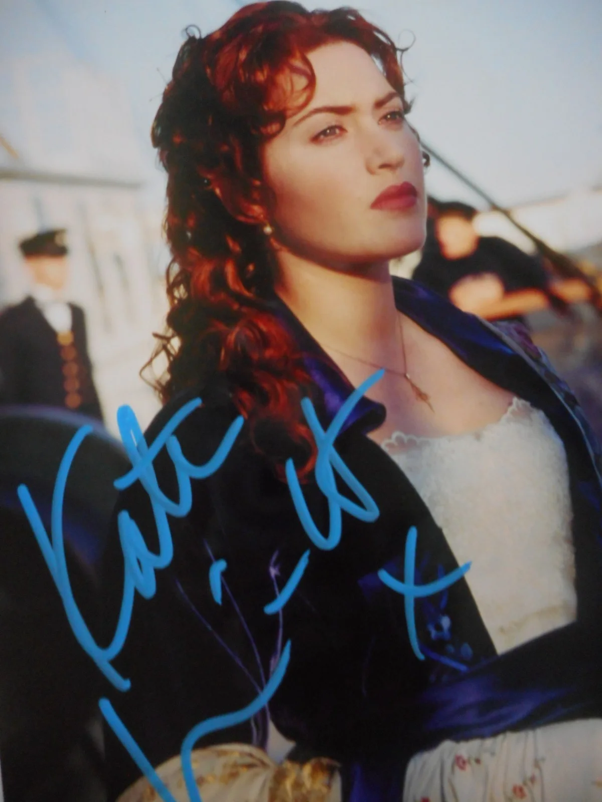 Kate Winslet — Kate Winslet signed TITANIC Rose Young Pretty 8x10 Photo W/COA & Holo, image 4