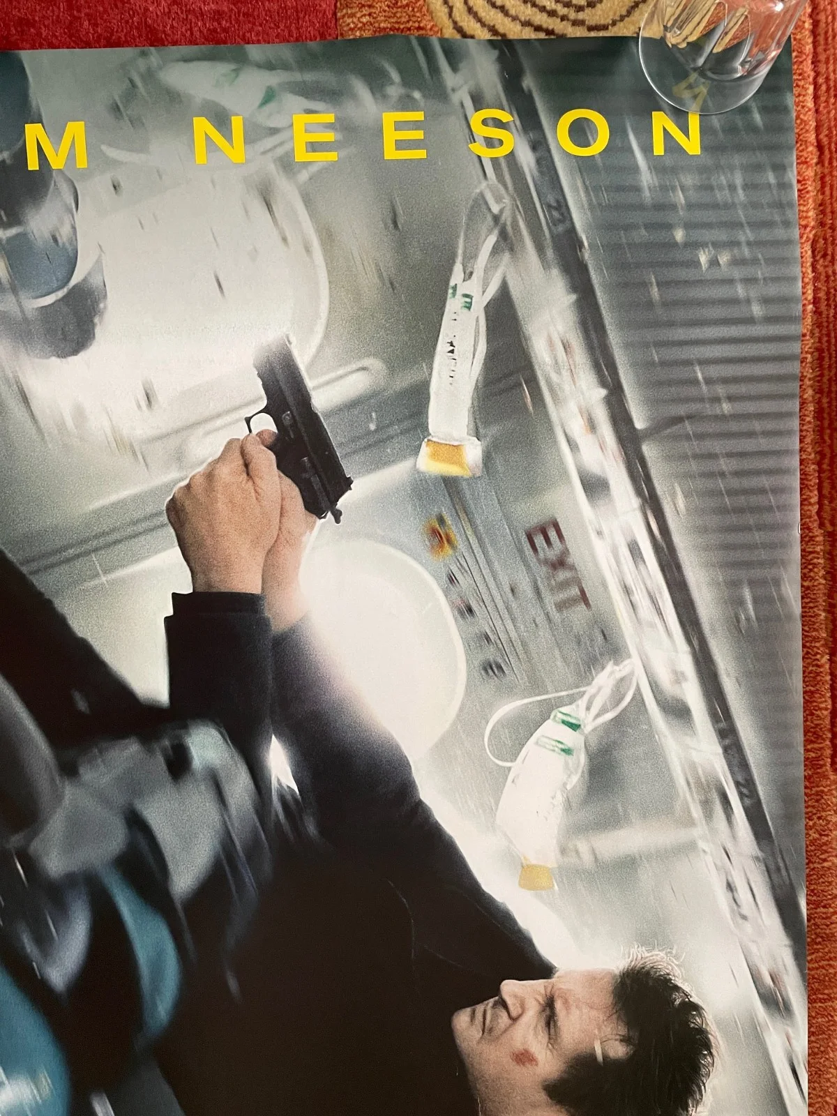 NON-STOP (2014) Original One Sheet Movie Film Poster Liam Neeson Julianne Moore, image 3