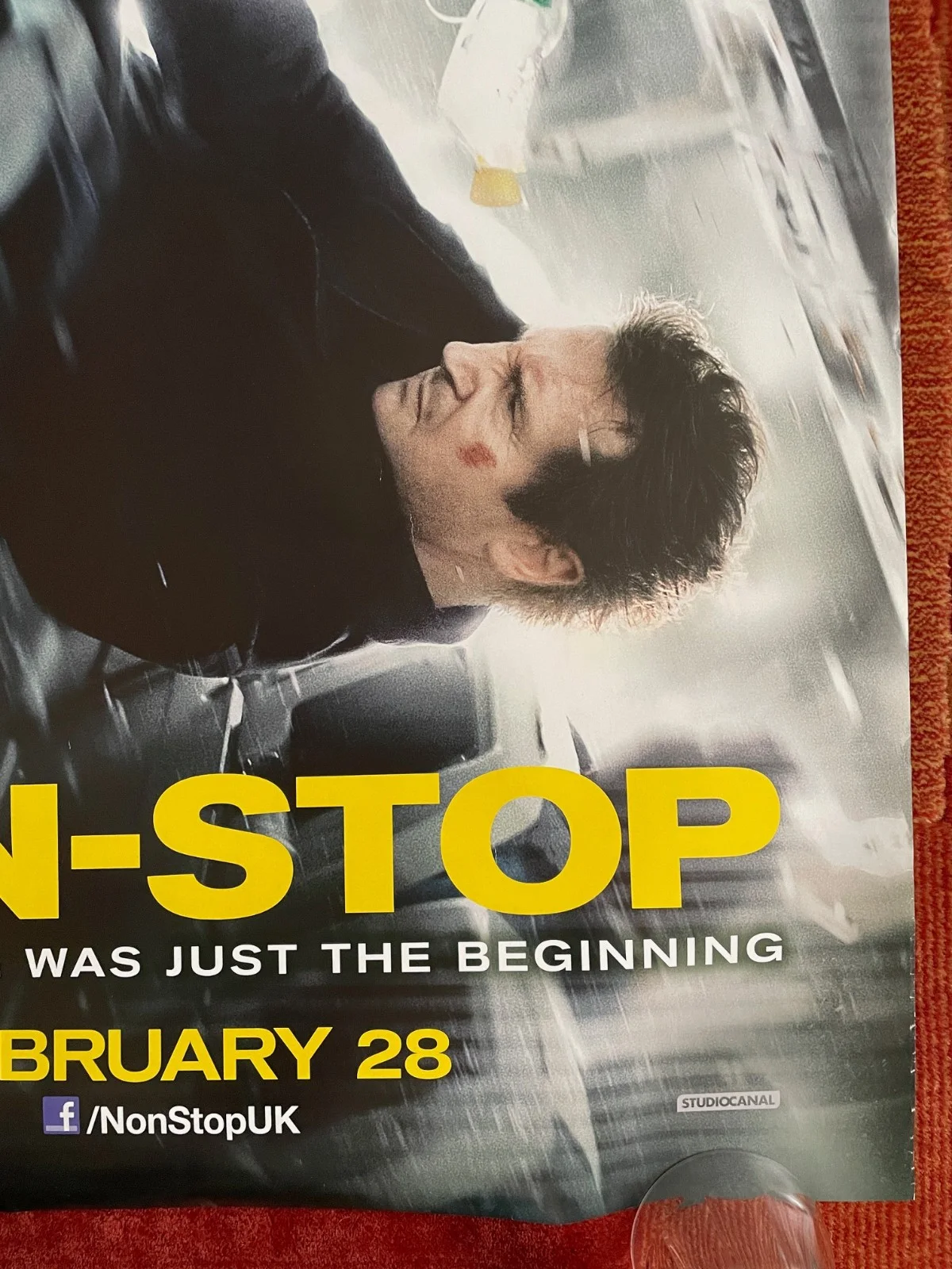 NON-STOP (2014) Original One Sheet Movie Film Poster Liam Neeson Julianne Moore, image 5