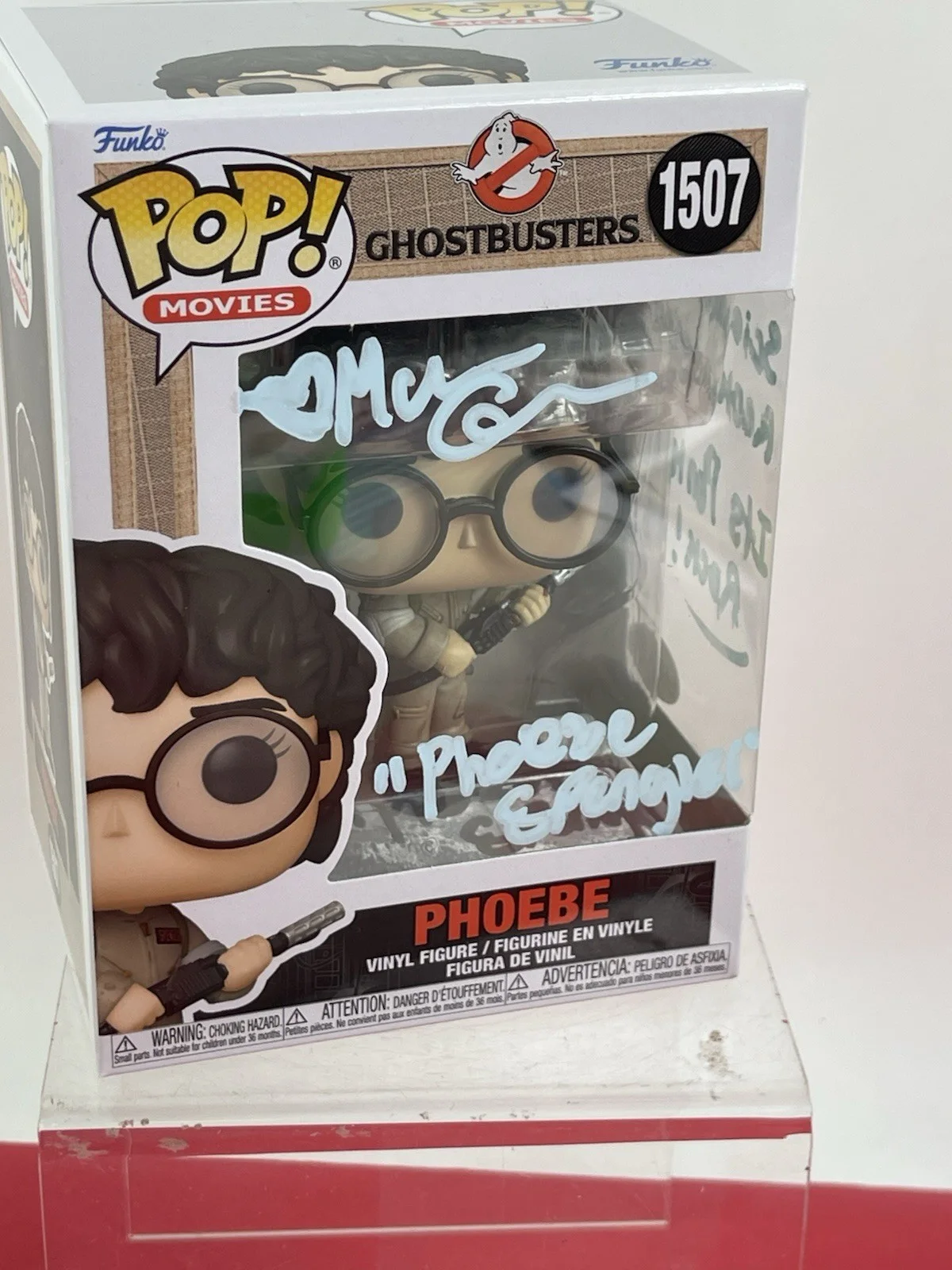 Mckenna Grace — MCKENNA GRACE SIGNED AUTOGRAPH FUNKO POP 1507 GHOSTBUSTERS JSA Cert W/ Quote, image 2